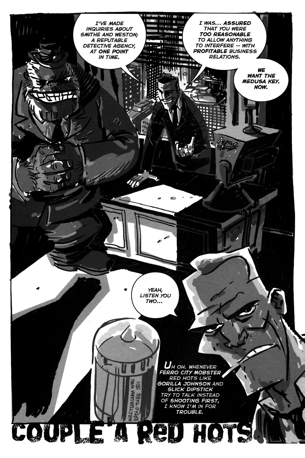 Read online Ferro City comic -  Issue #2 - 4