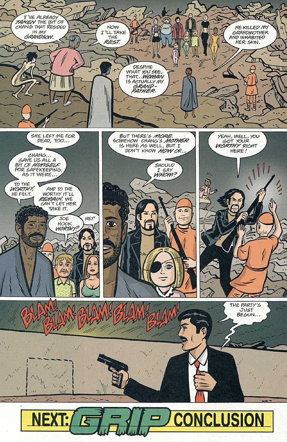 Read online Grip: The Strange World of Men comic -  Issue #4 - 23