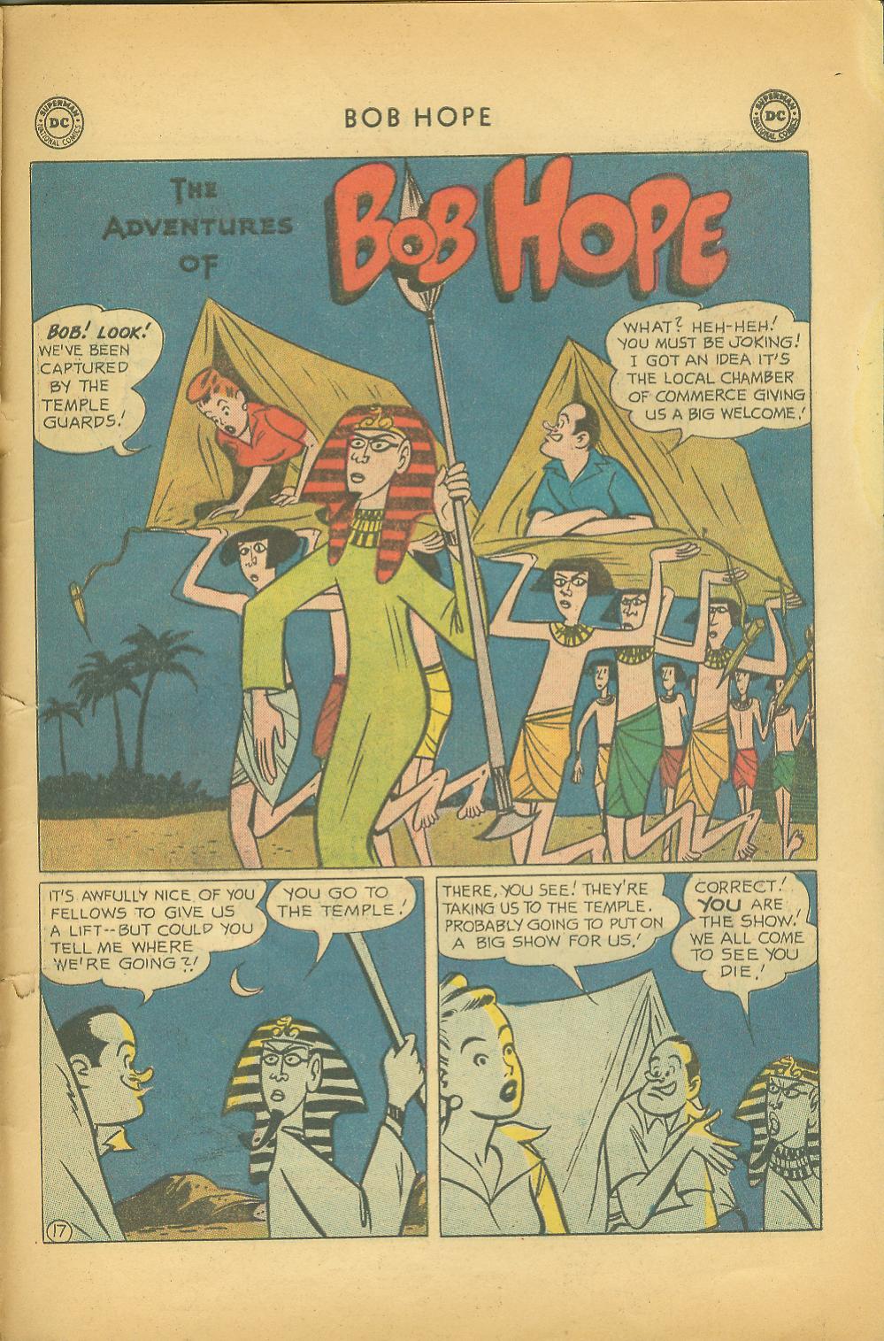 Read online The Adventures of Bob Hope comic -  Issue #64 - 23