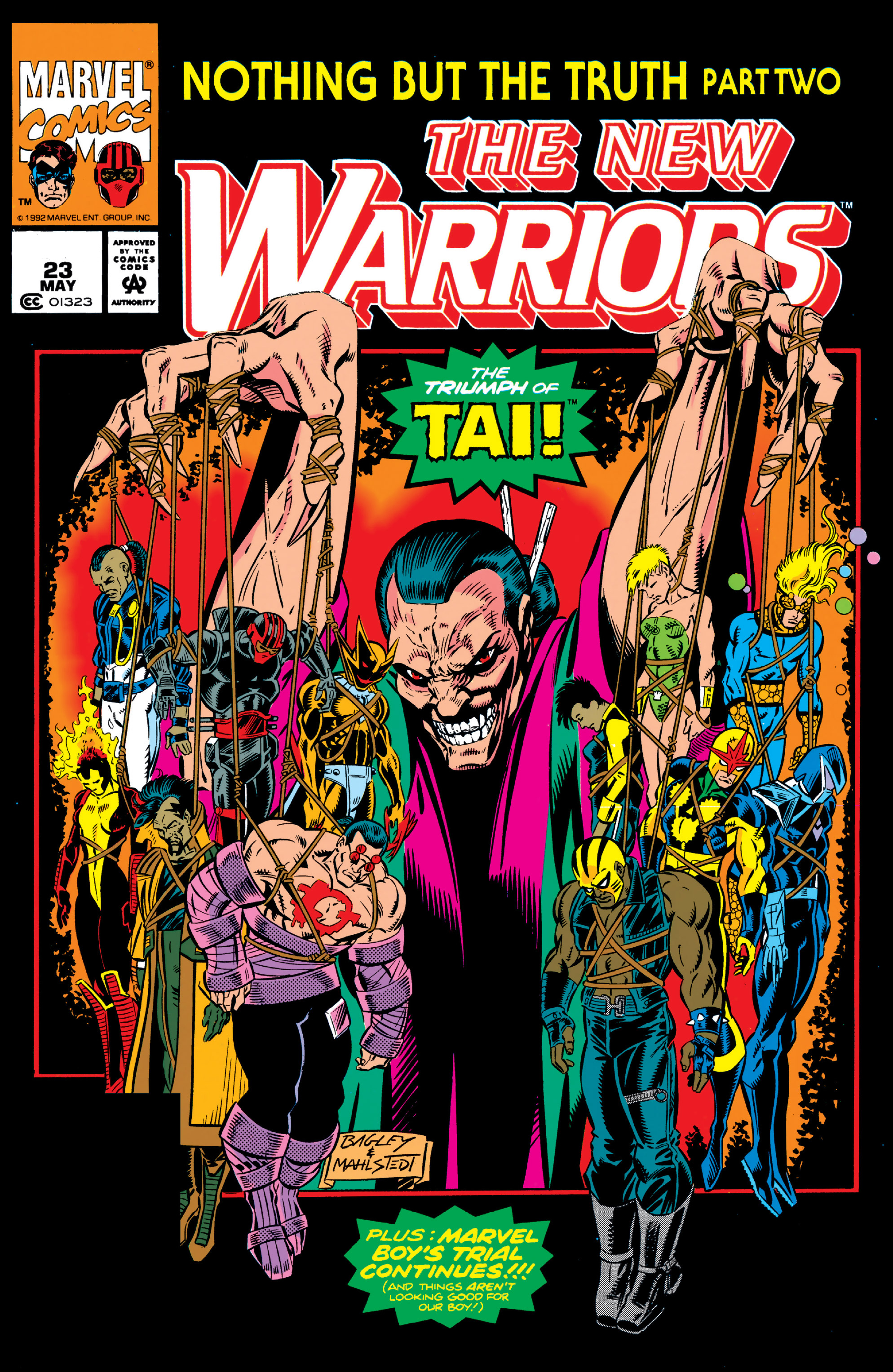 Read online The New Warriors comic -  Issue #23 - 1
