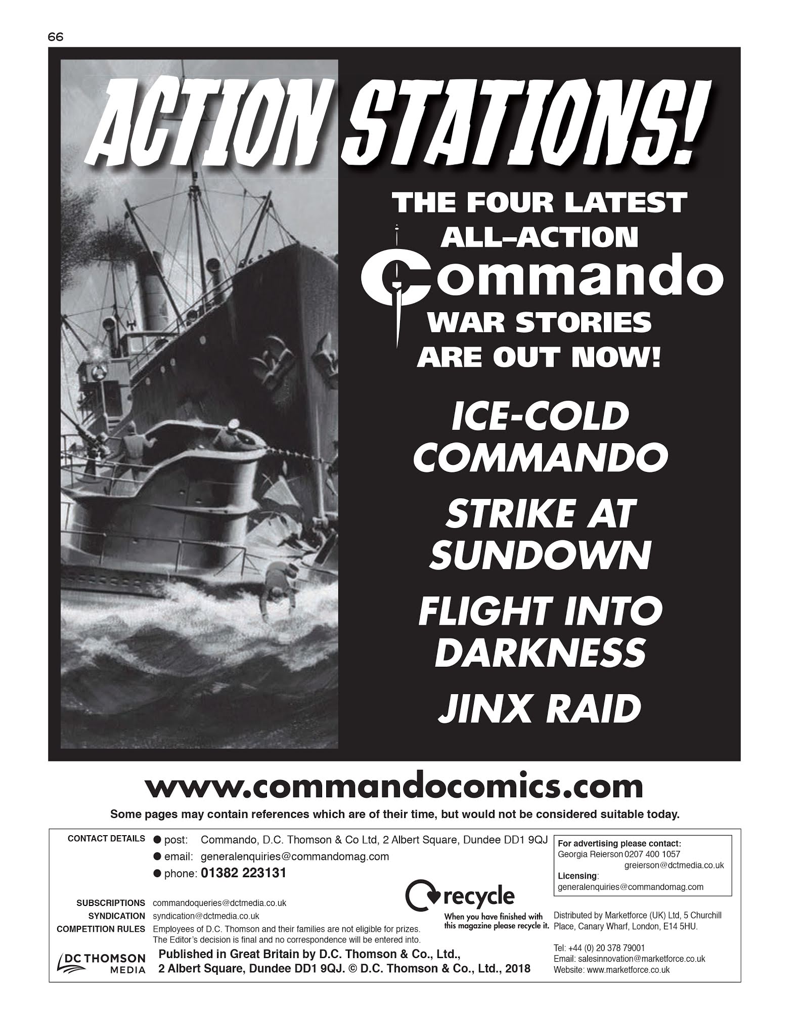 Read online Commando: For Action and Adventure comic -  Issue #5189 - 65