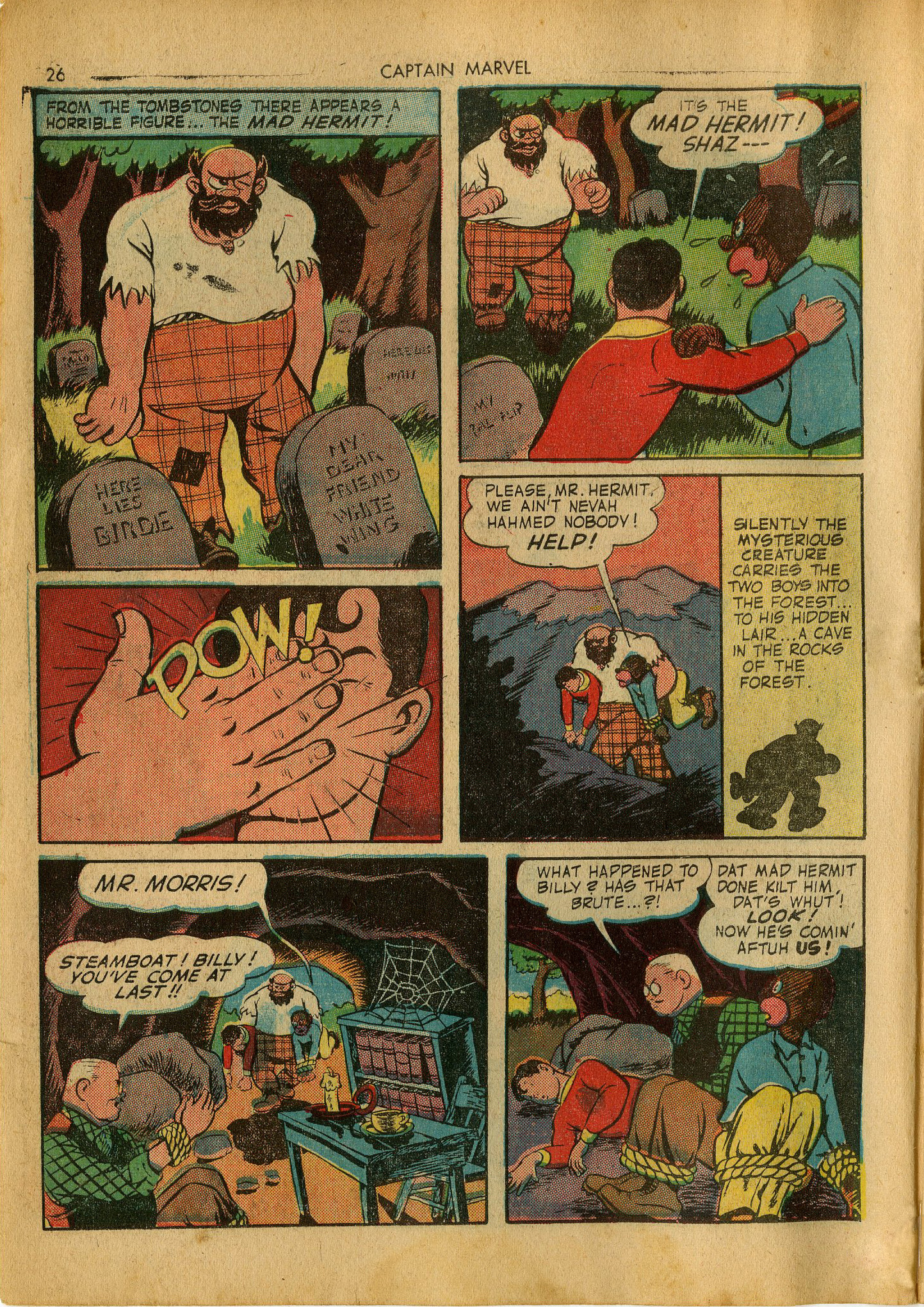 Read online Captain Marvel Adventures comic -  Issue #25 - 26