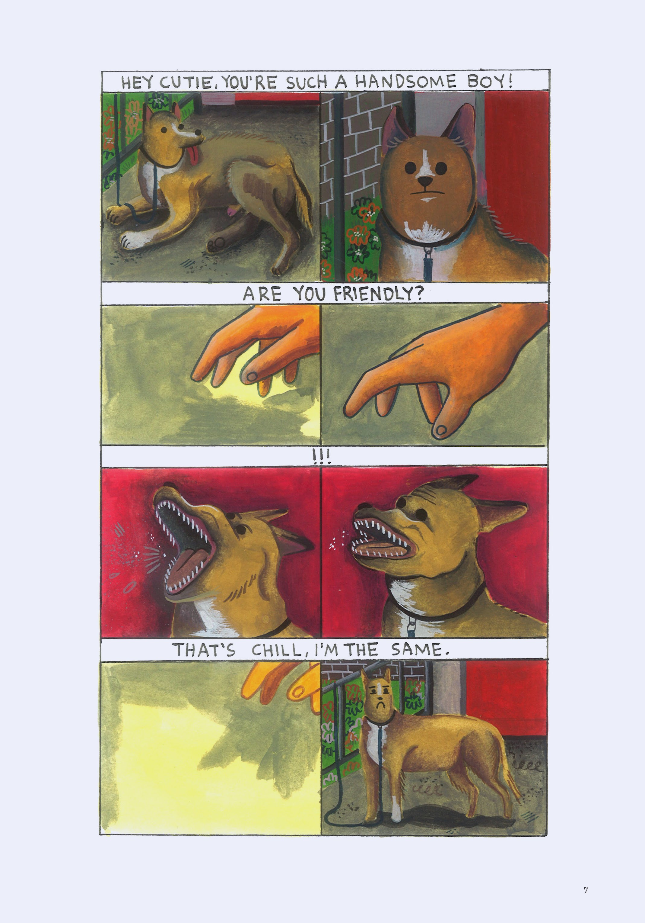 Read online Now: The New Comics Anthology comic -  Issue #7 - 8