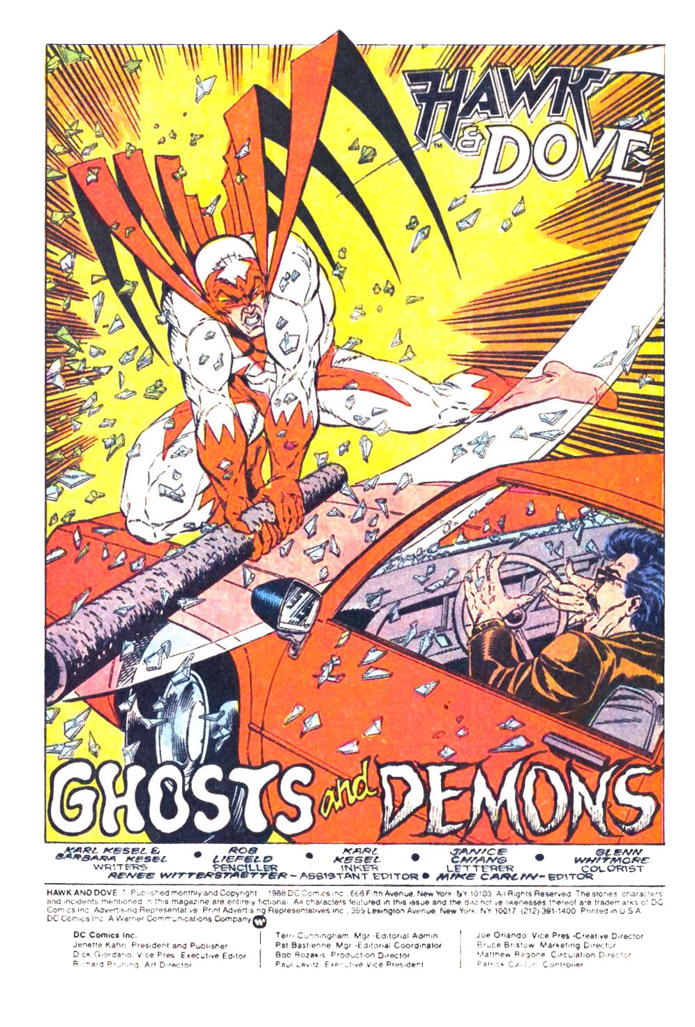 Read online Hawk and Dove (1988) comic -  Issue #1 - 6