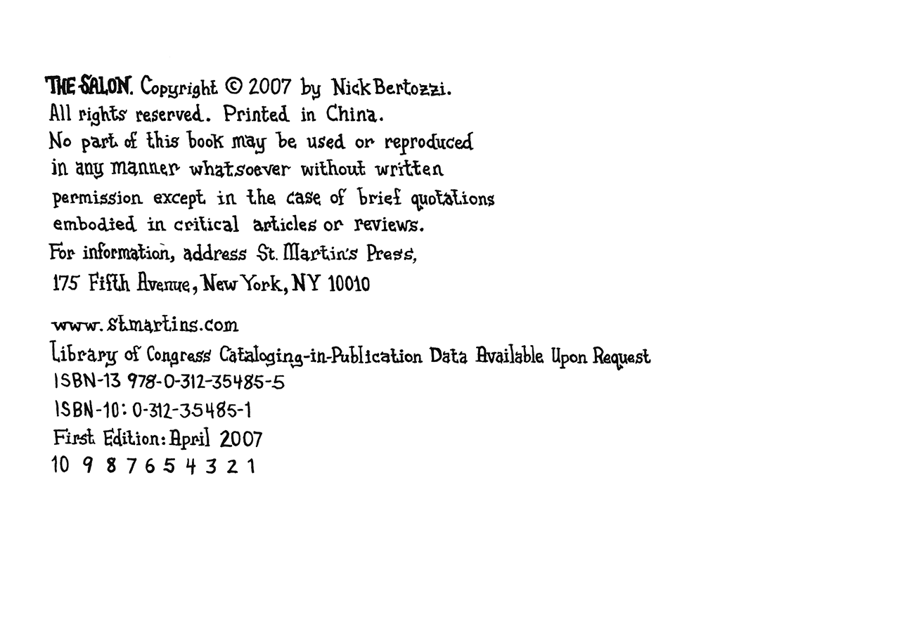 Read online The Salon comic -  Issue # TPB (Part 1) - 7