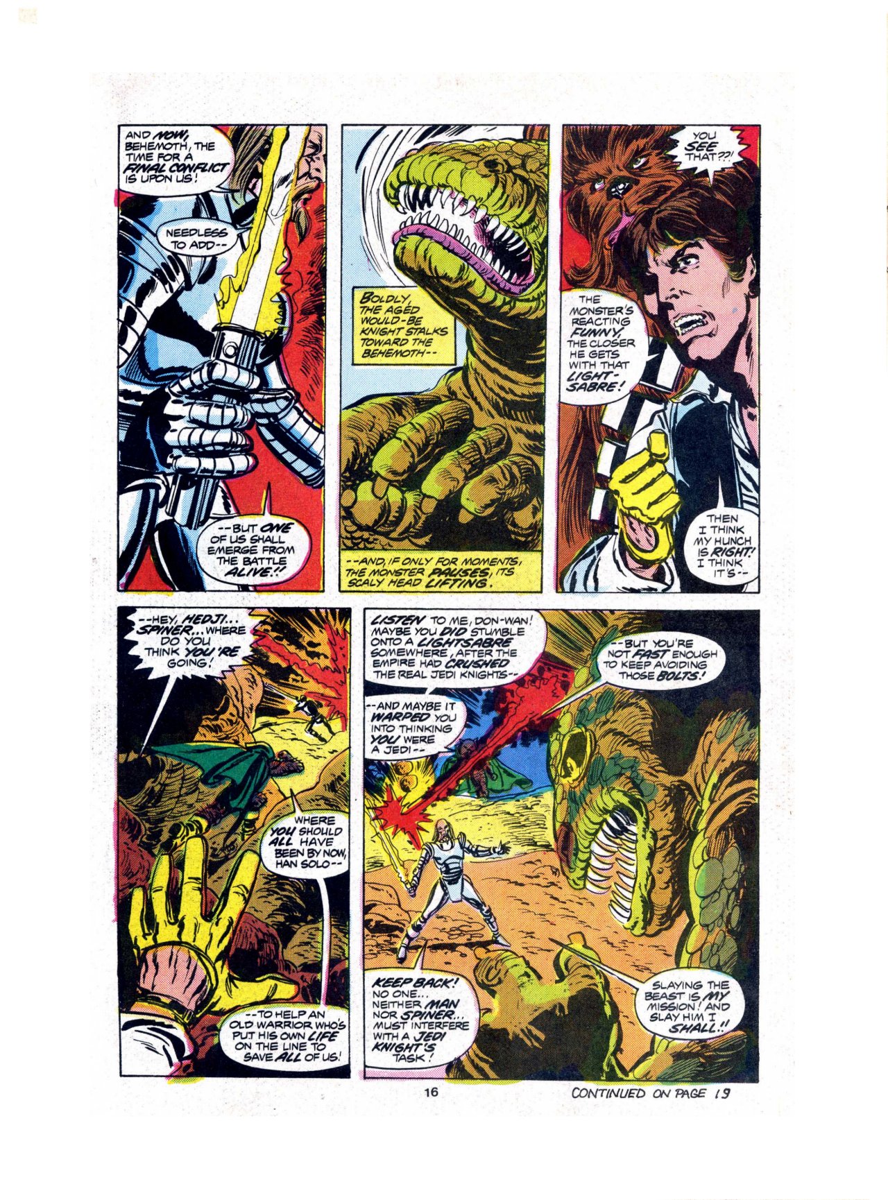 Read online Return of the Jedi comic -  Issue #25 - 16