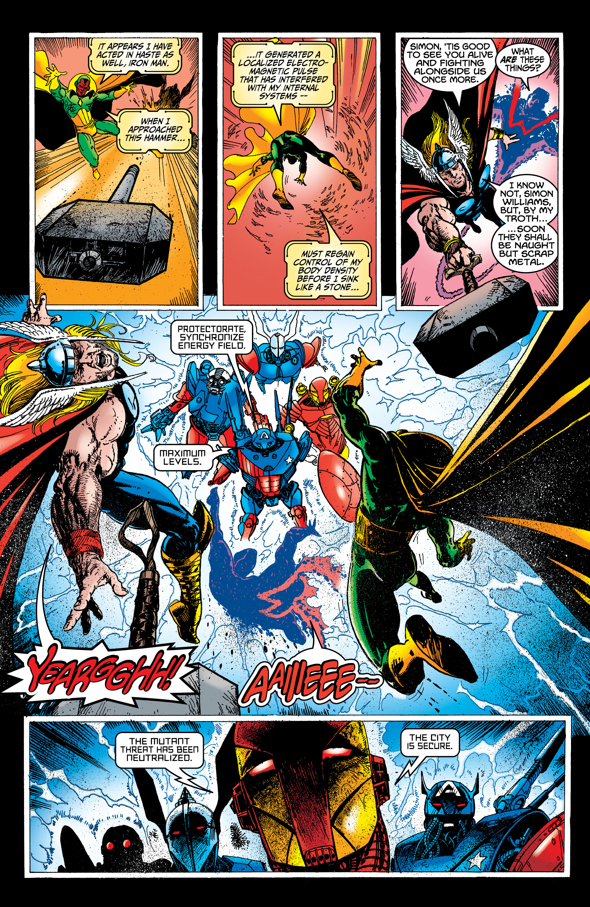 Read online Avengers By Kurt Busiek & George Perez Omnibus comic -  Issue # TPB (Part 9) - 5