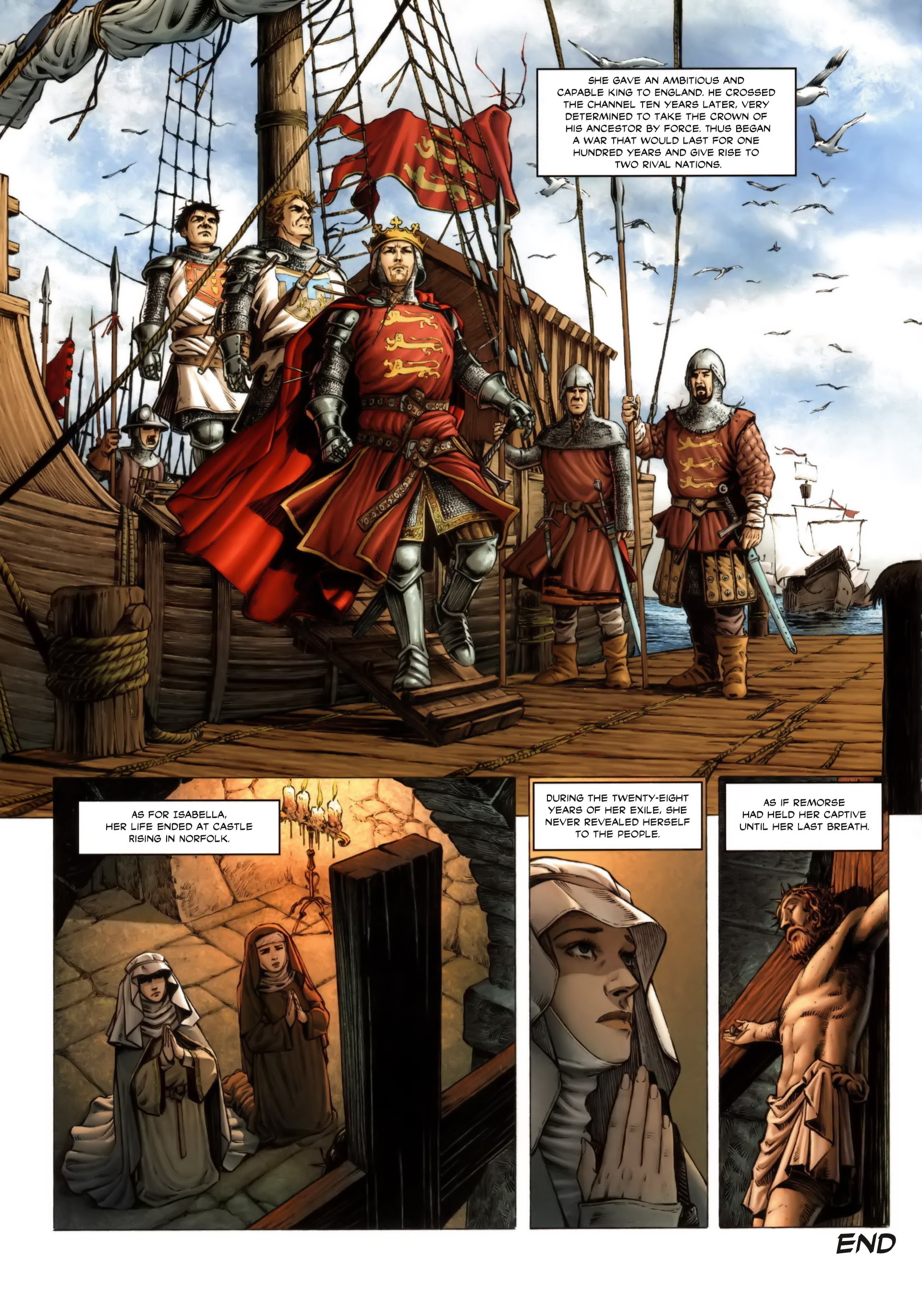 Read online Isabella: She-Wolf of France comic -  Issue #2 - 57