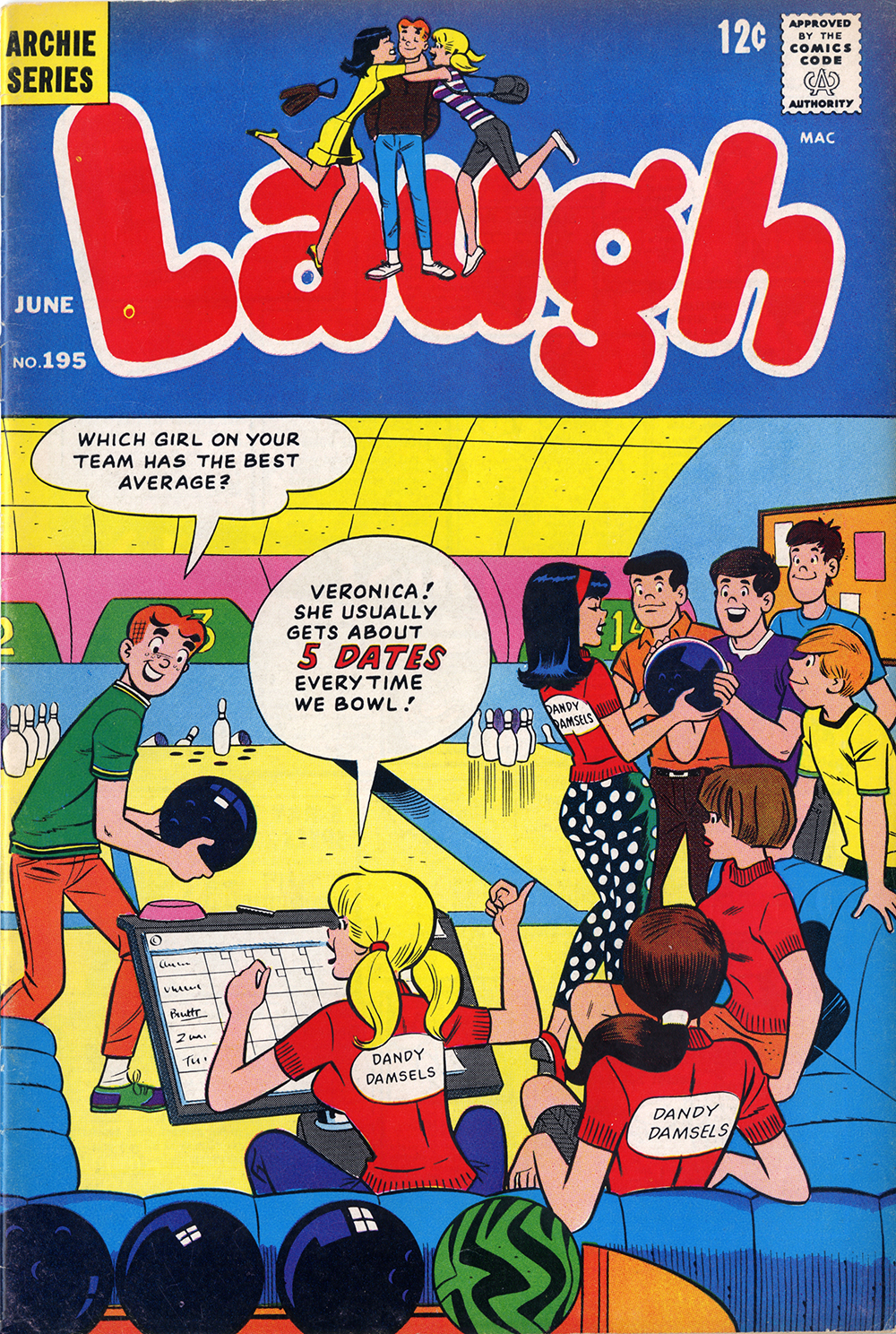 Read online Laugh (Comics) comic -  Issue #195 - 1