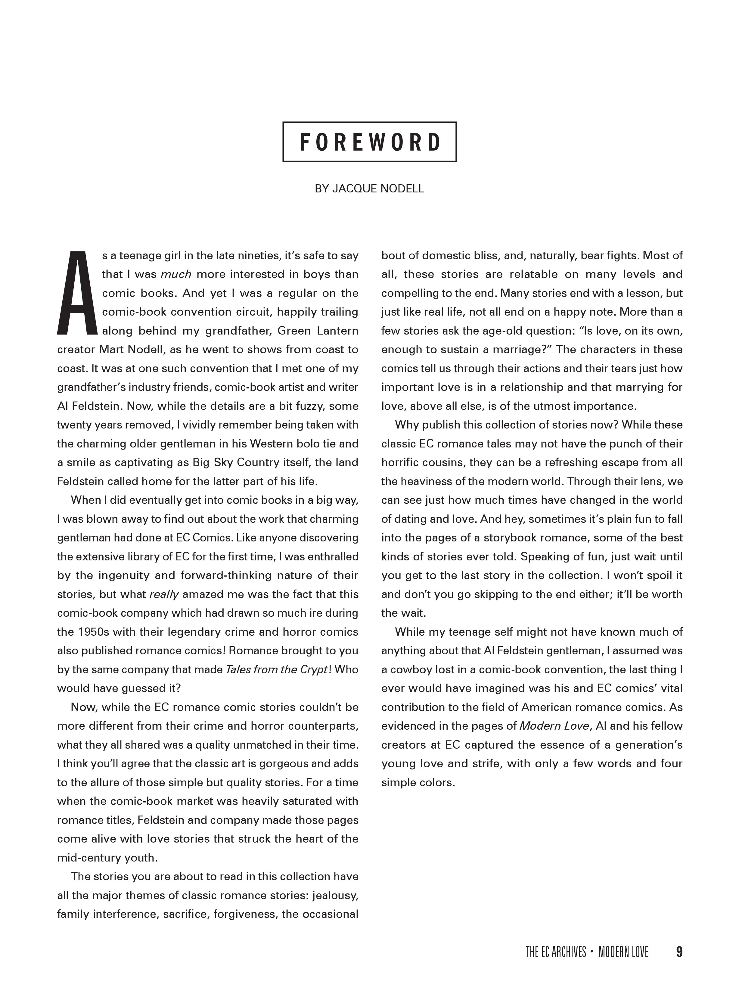 Read online Modern Love comic -  Issue # _TPB (Part 1) - 12