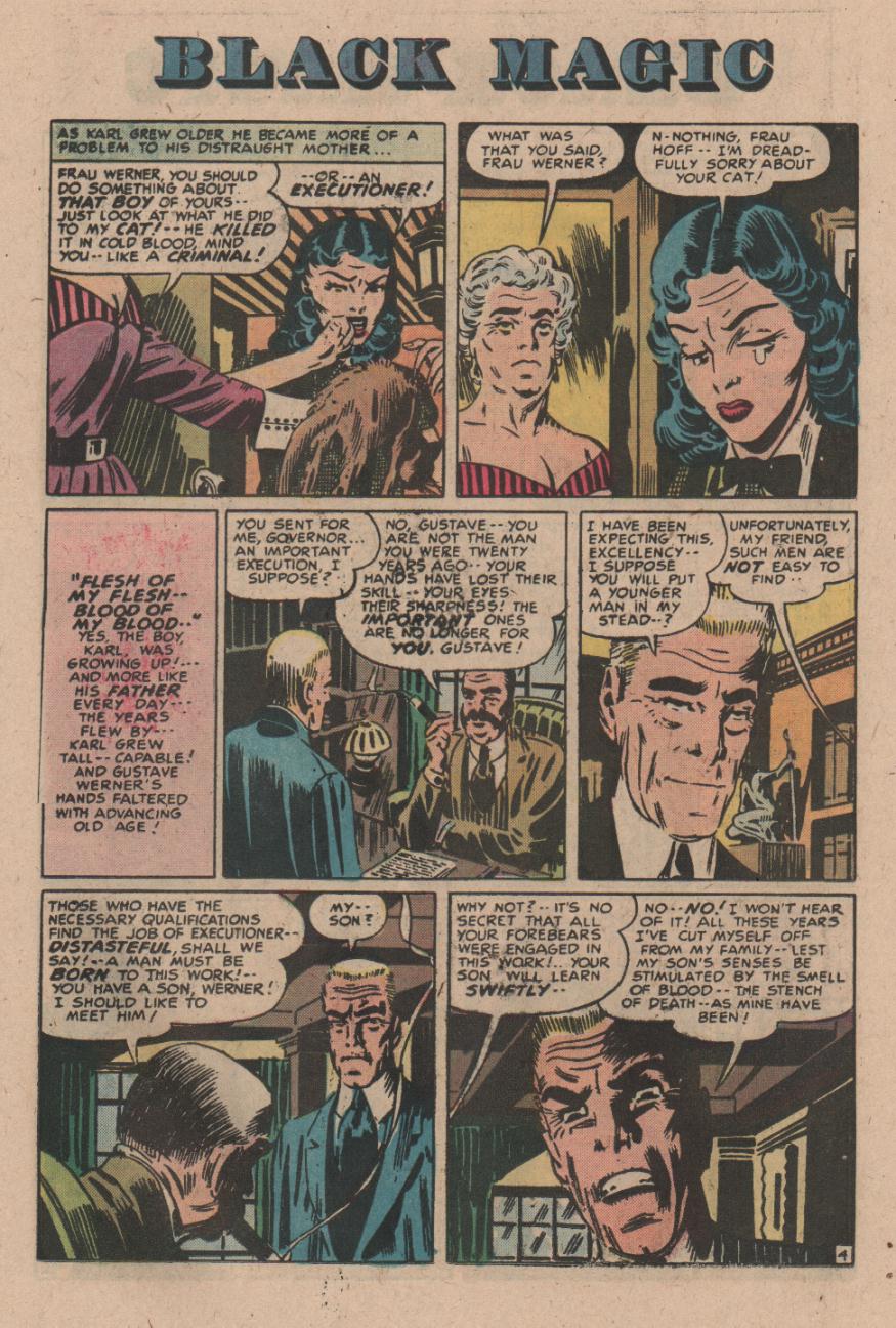 Read online Black Magic (1950) comic -  Issue #1 - 24