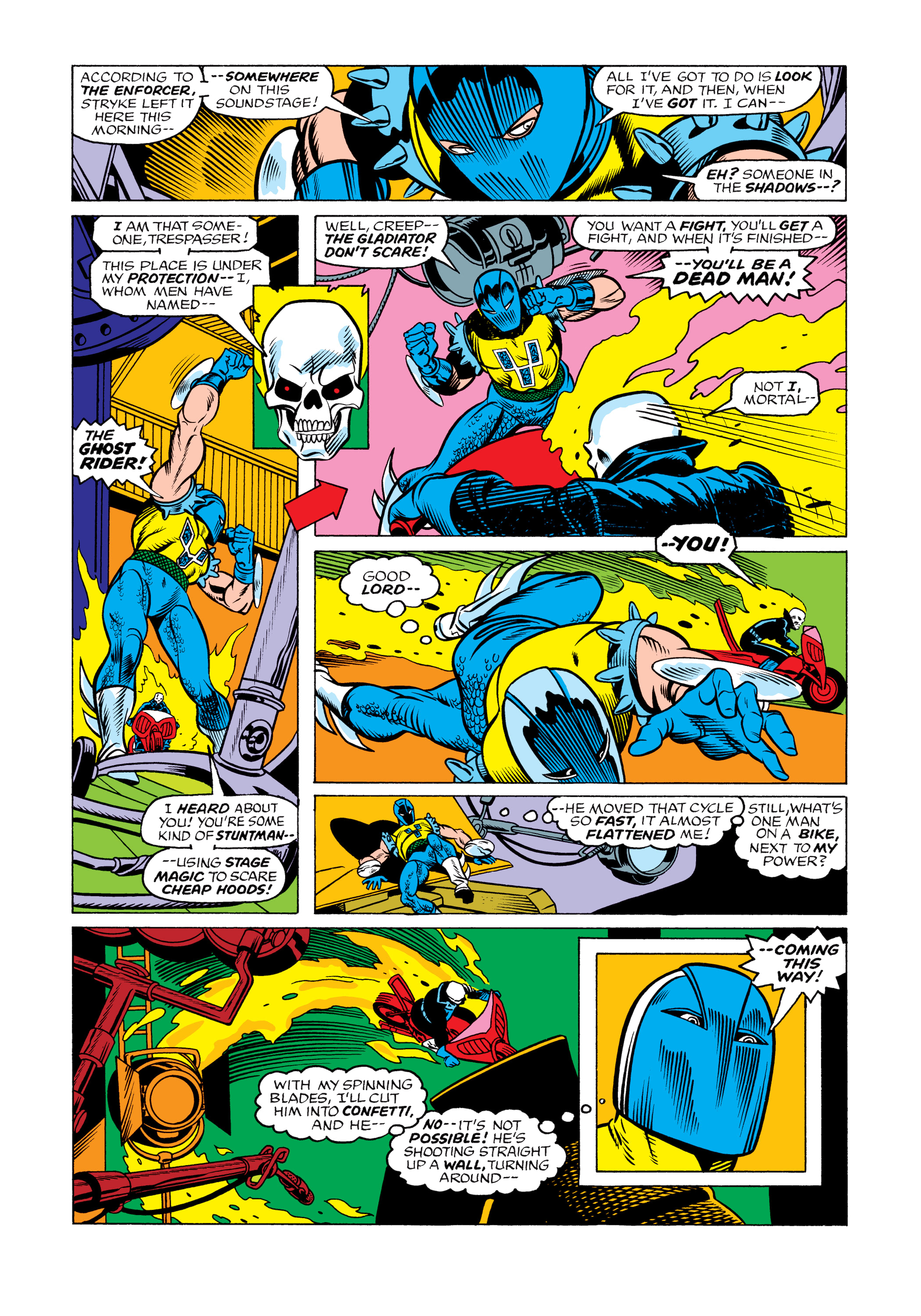 Read online Marvel Masterworks: Ghost Rider comic -  Issue # TPB 3 (Part 1) - 10