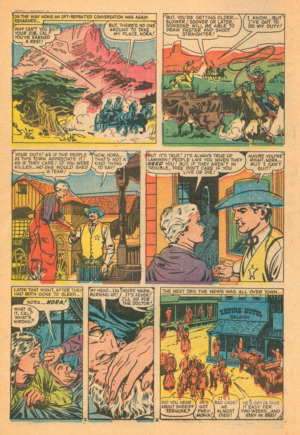 Read online Outlaw Fighters comic -  Issue #5 - 14