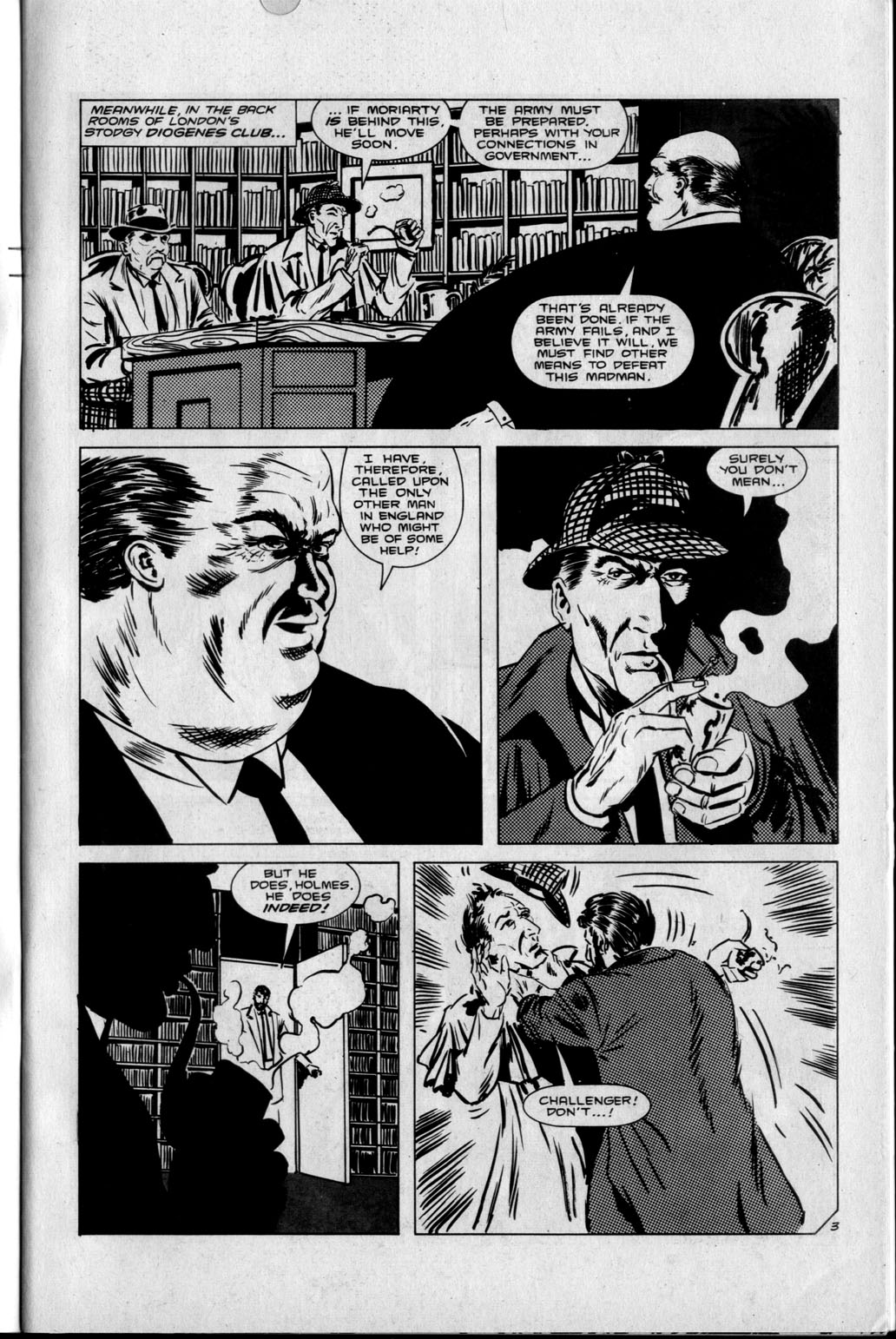 Read online Sherlock Holmes in the Case of the Missing Martian comic -  Issue #3 - 5