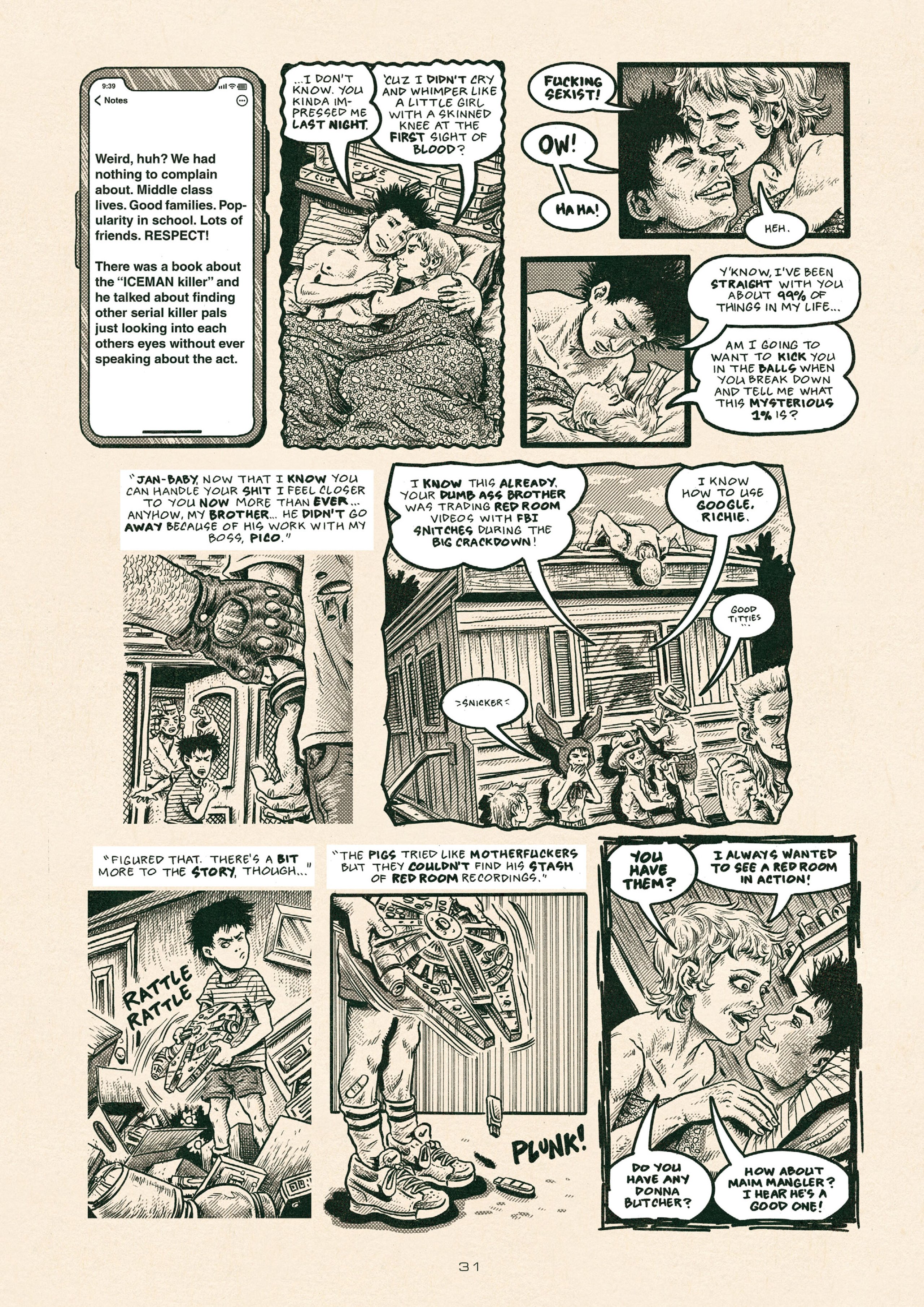 Read online Red Room: Trigger Warnings comic -  Issue # TPB - 41