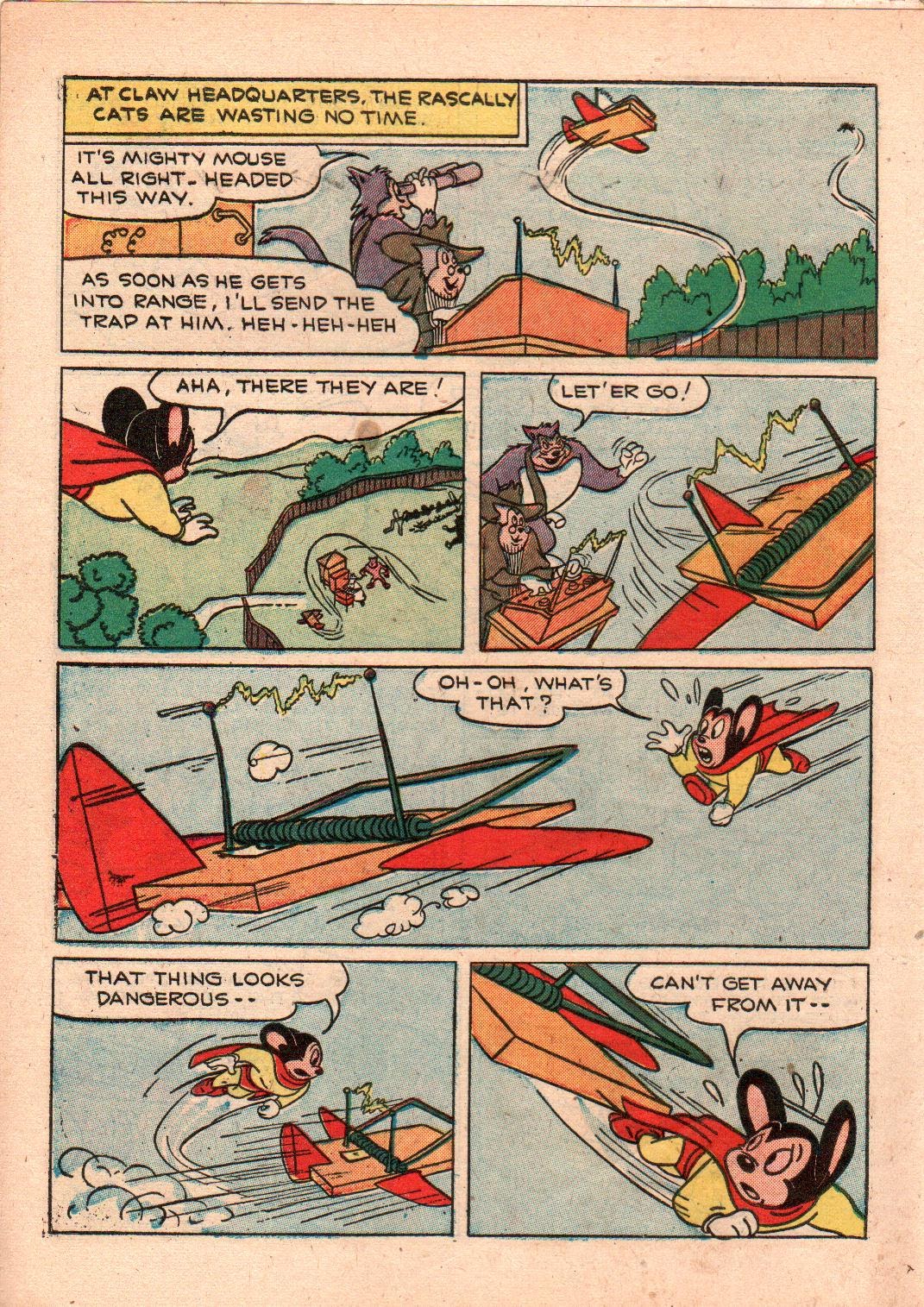 Read online Paul Terry's Mighty Mouse Comics comic -  Issue #33 - 6