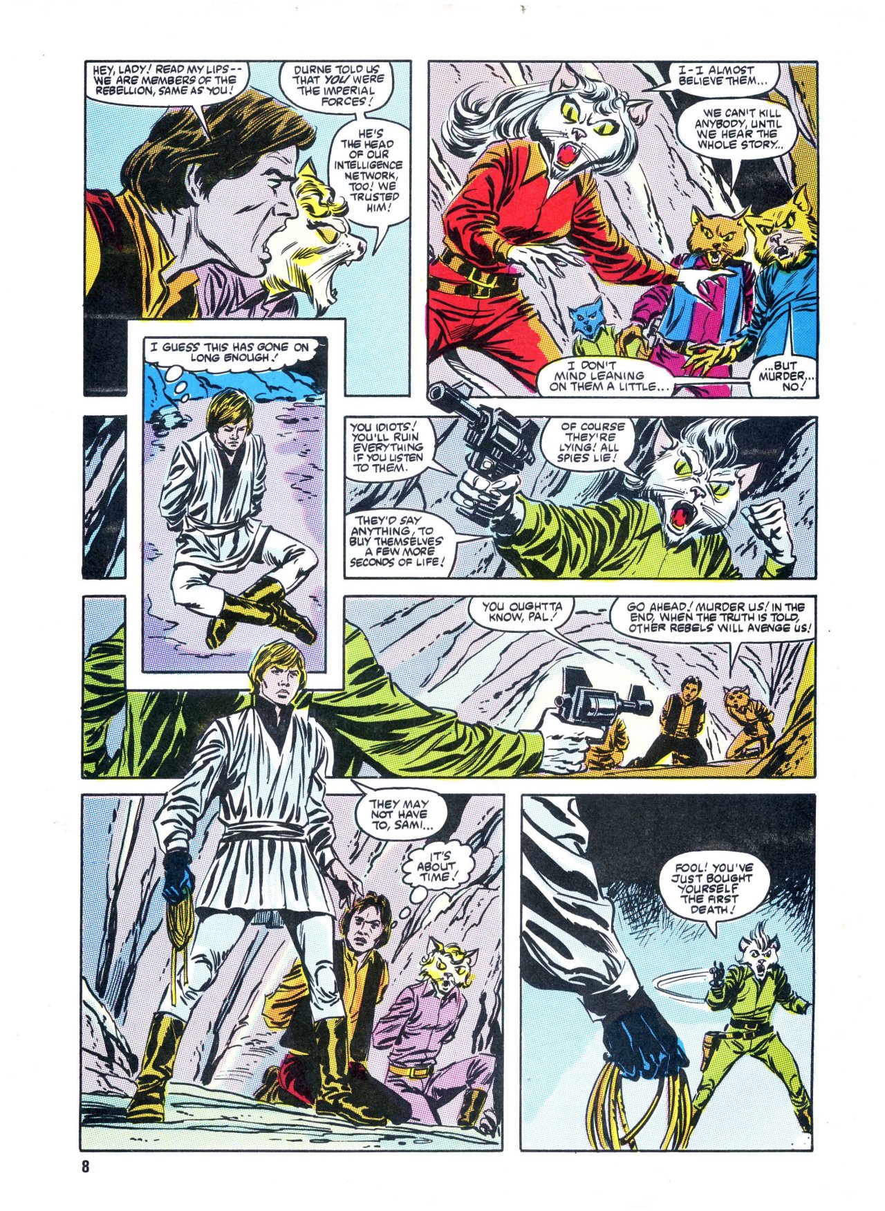 Read online Return of the Jedi comic -  Issue #92 - 8