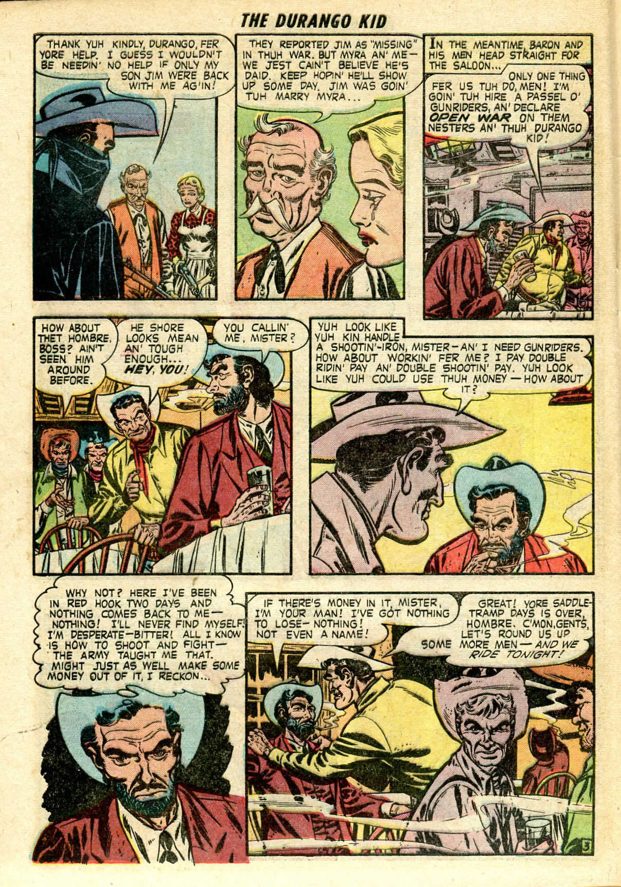 Read online Charles Starrett as The Durango Kid comic -  Issue #13 - 28