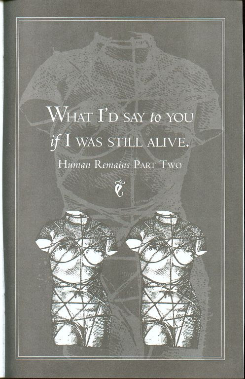 Read online Human Remains (1994) comic -  Issue # Full - 21