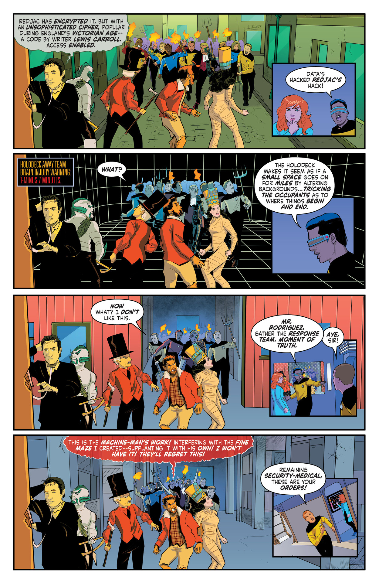 Read online Star Trek: Holo-Ween comic -  Issue #3 - 6