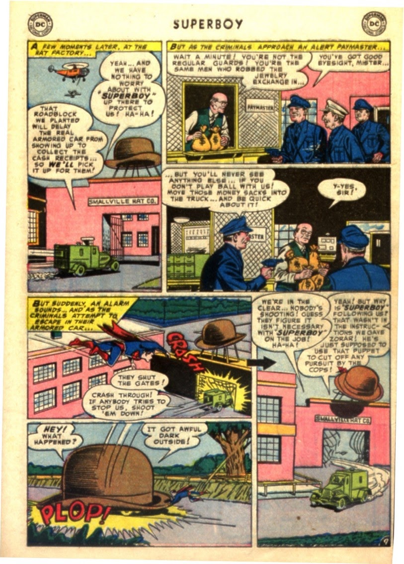Read online Superboy (1949) comic -  Issue #29 - 38