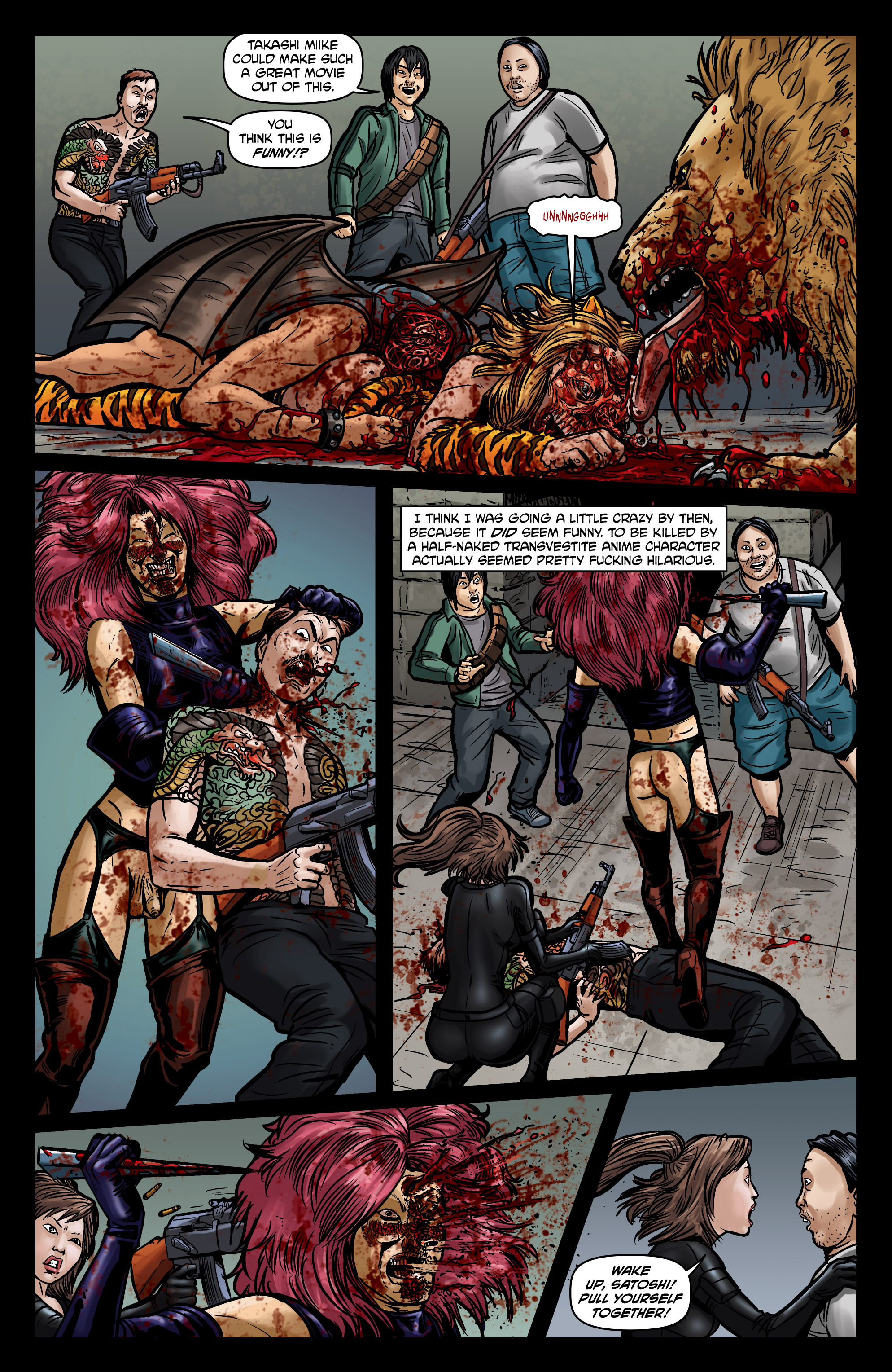 Read online Crossed: Badlands comic -  Issue #73 - 15