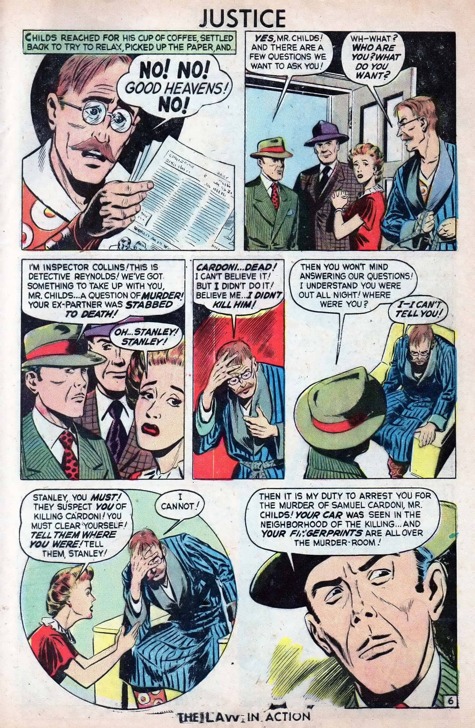 Read online Justice (1947) comic -  Issue #8 - 27