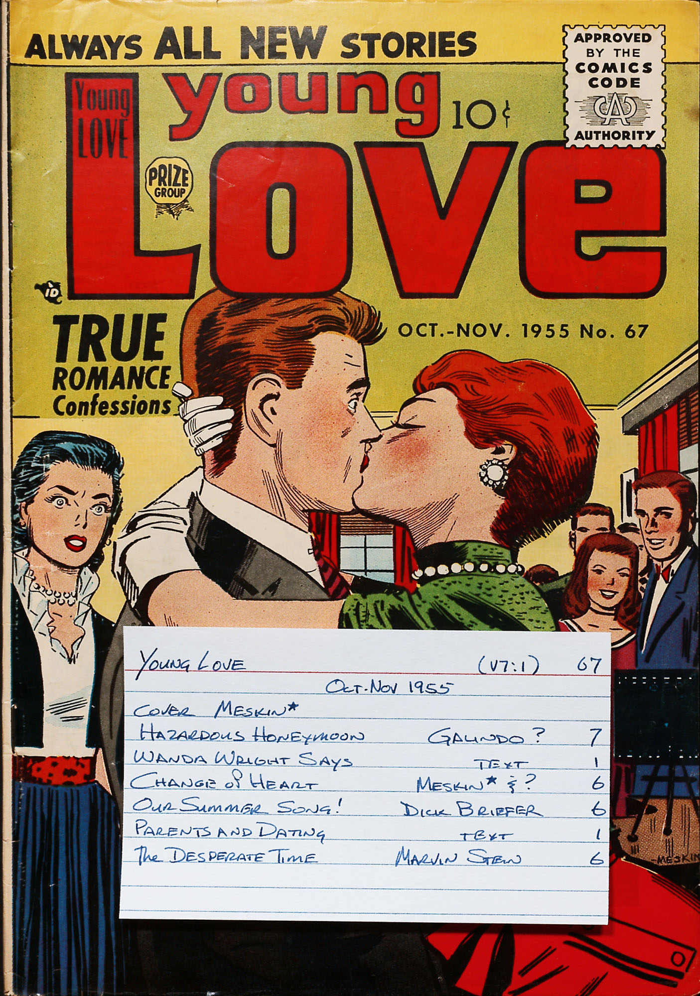 Read online Young Love (1949) comic -  Issue #67 - 37