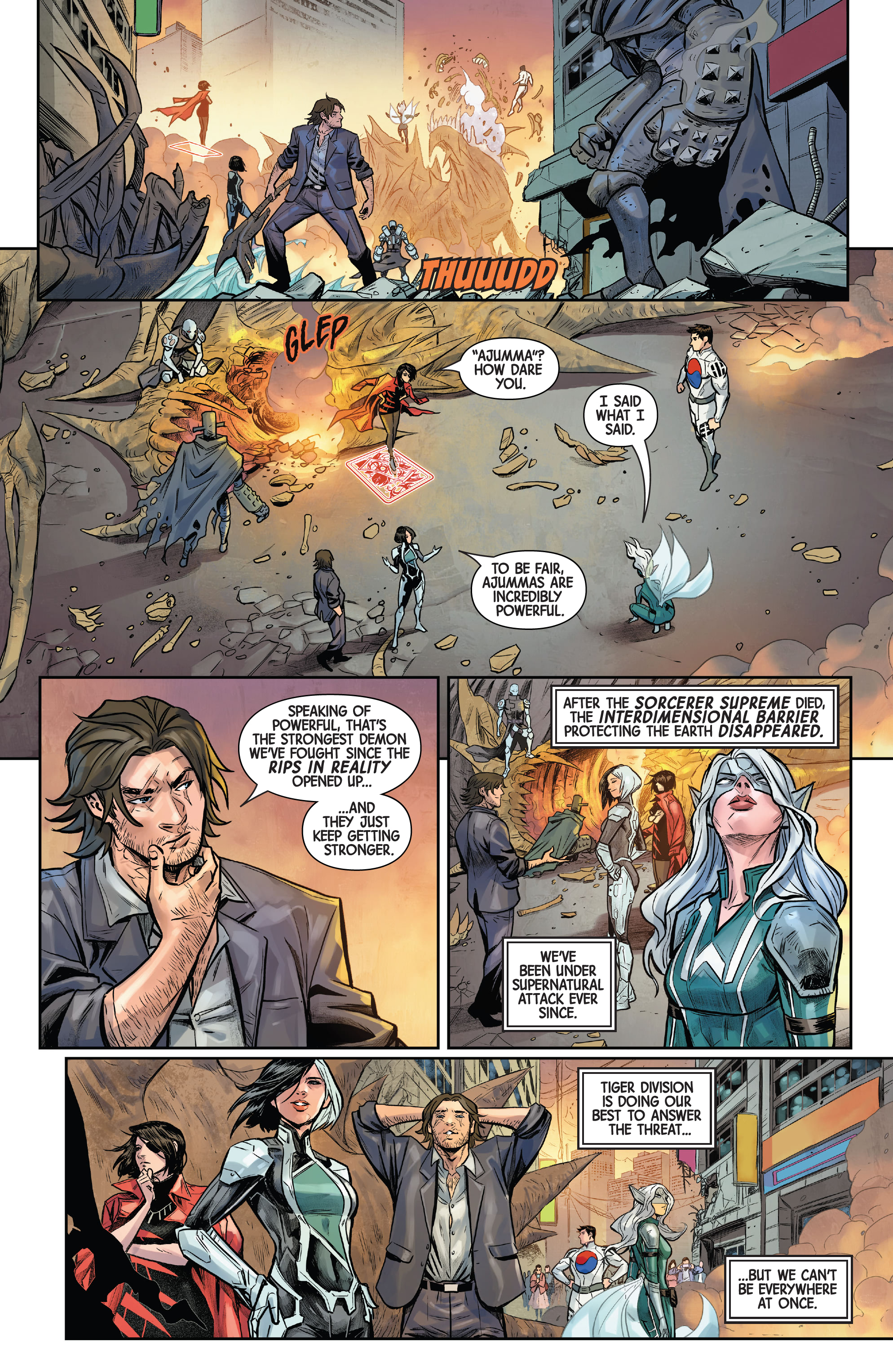 Read online Death of Doctor Strange: One-Shots comic -  Issue # White Fox - 7