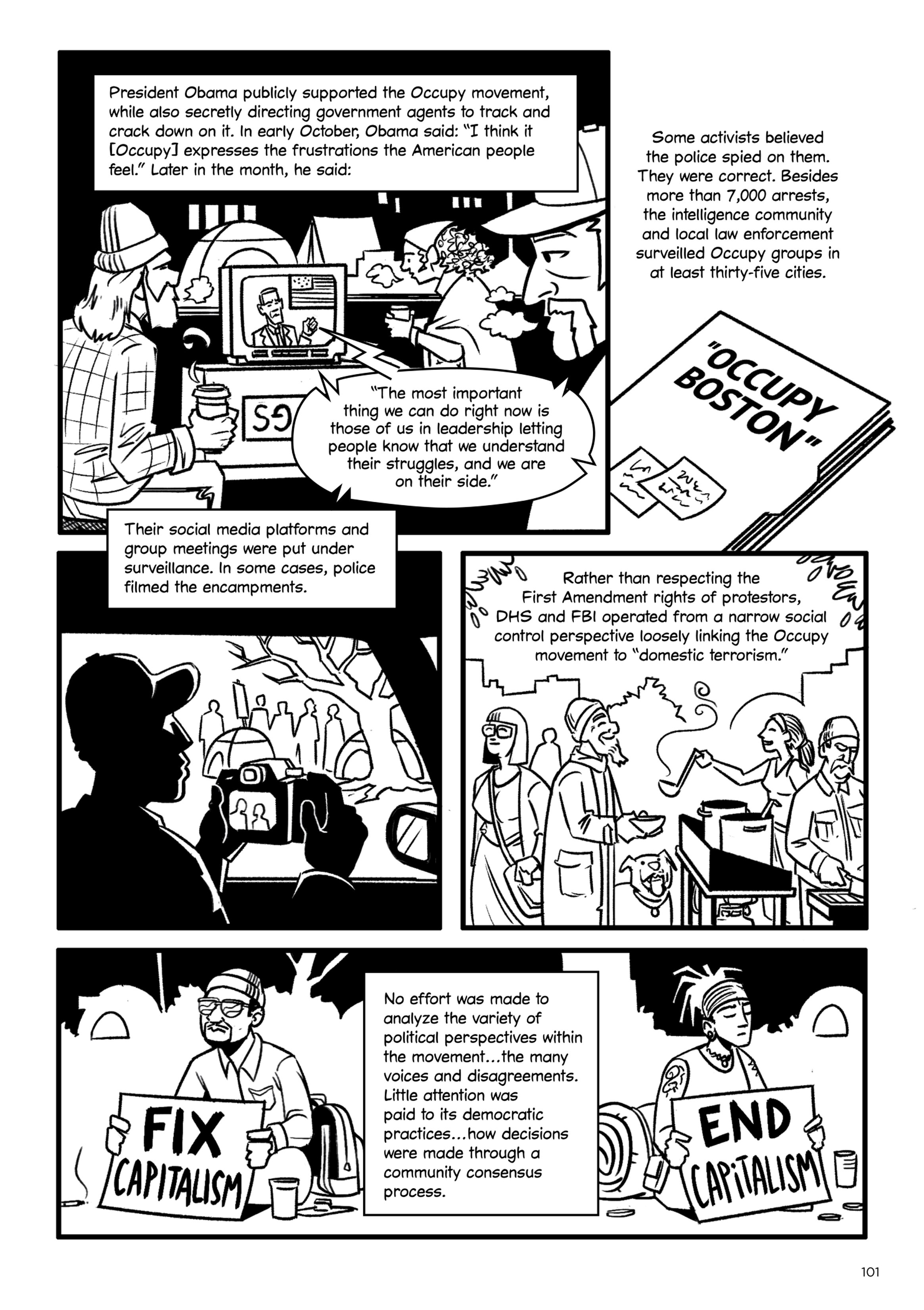 Read online The Machine Never Blinks: A Graphic History of Spying and Surveillance comic -  Issue # TPB - 111