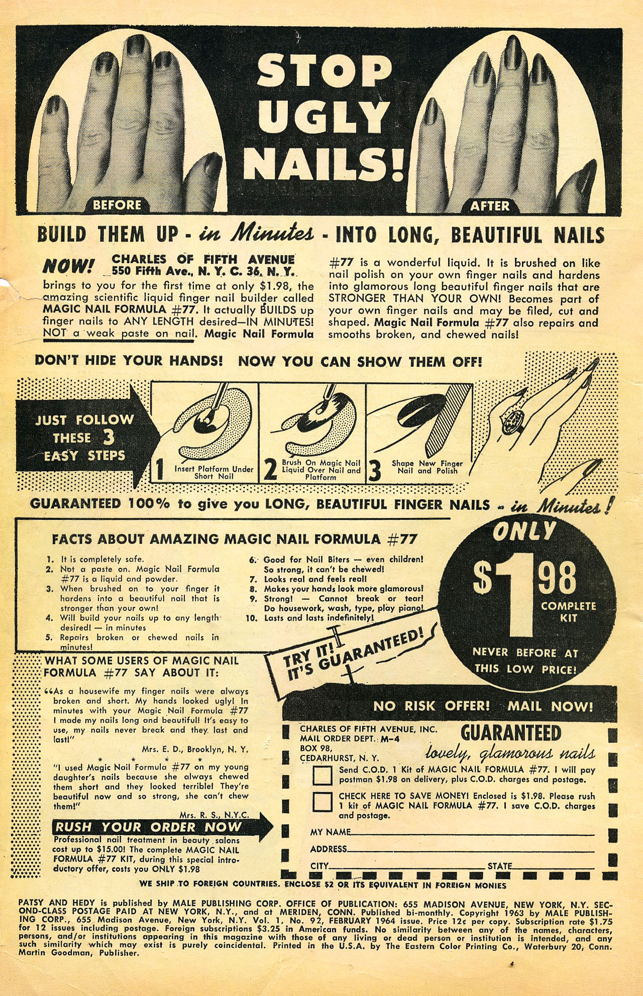 Read online Patsy and Hedy comic -  Issue #92 - 2