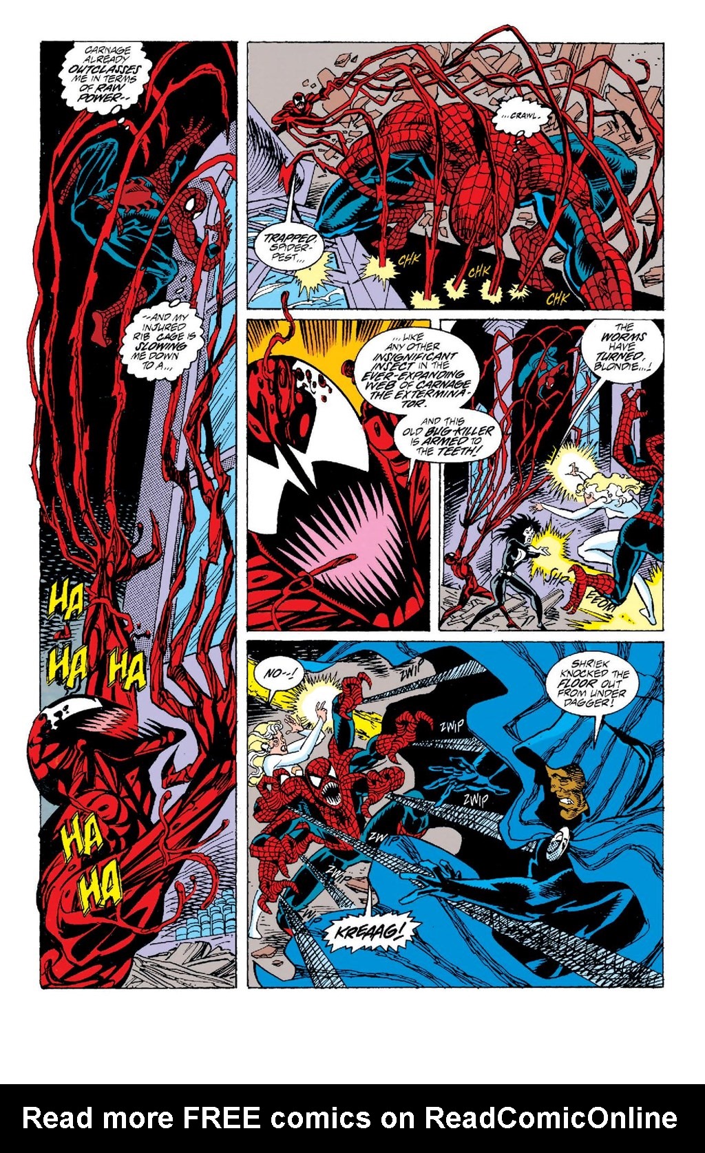 Read online Carnage Epic Collection: Born in Blood comic -  Issue # TPB (Part 2) - 22