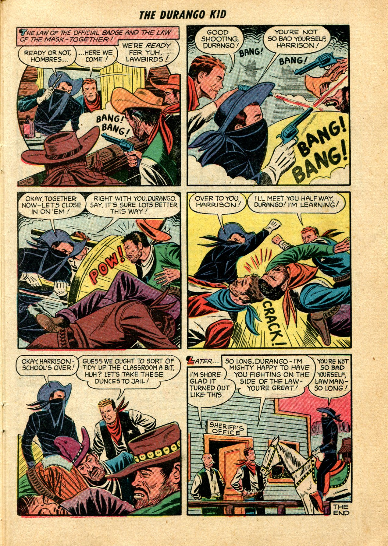 Read online Charles Starrett as The Durango Kid comic -  Issue #22 - 33
