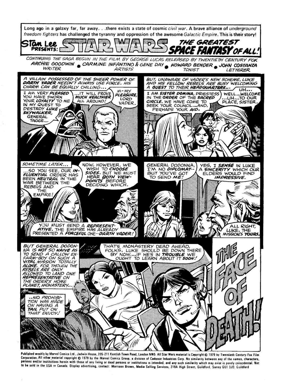 Read online Star Wars Weekly comic -  Issue #87 - 2