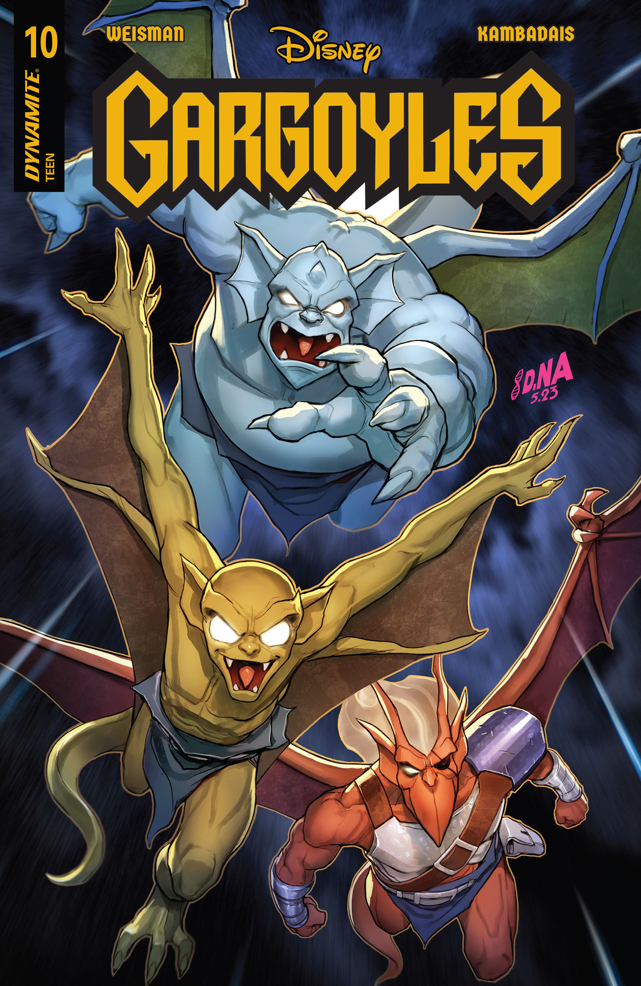 Read online Gargoyles (2022) comic -  Issue #10 - 1