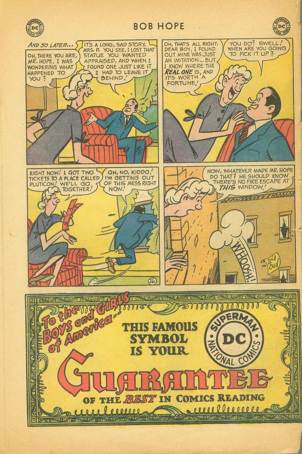 Read online The Adventures of Bob Hope comic -  Issue #64 - 32