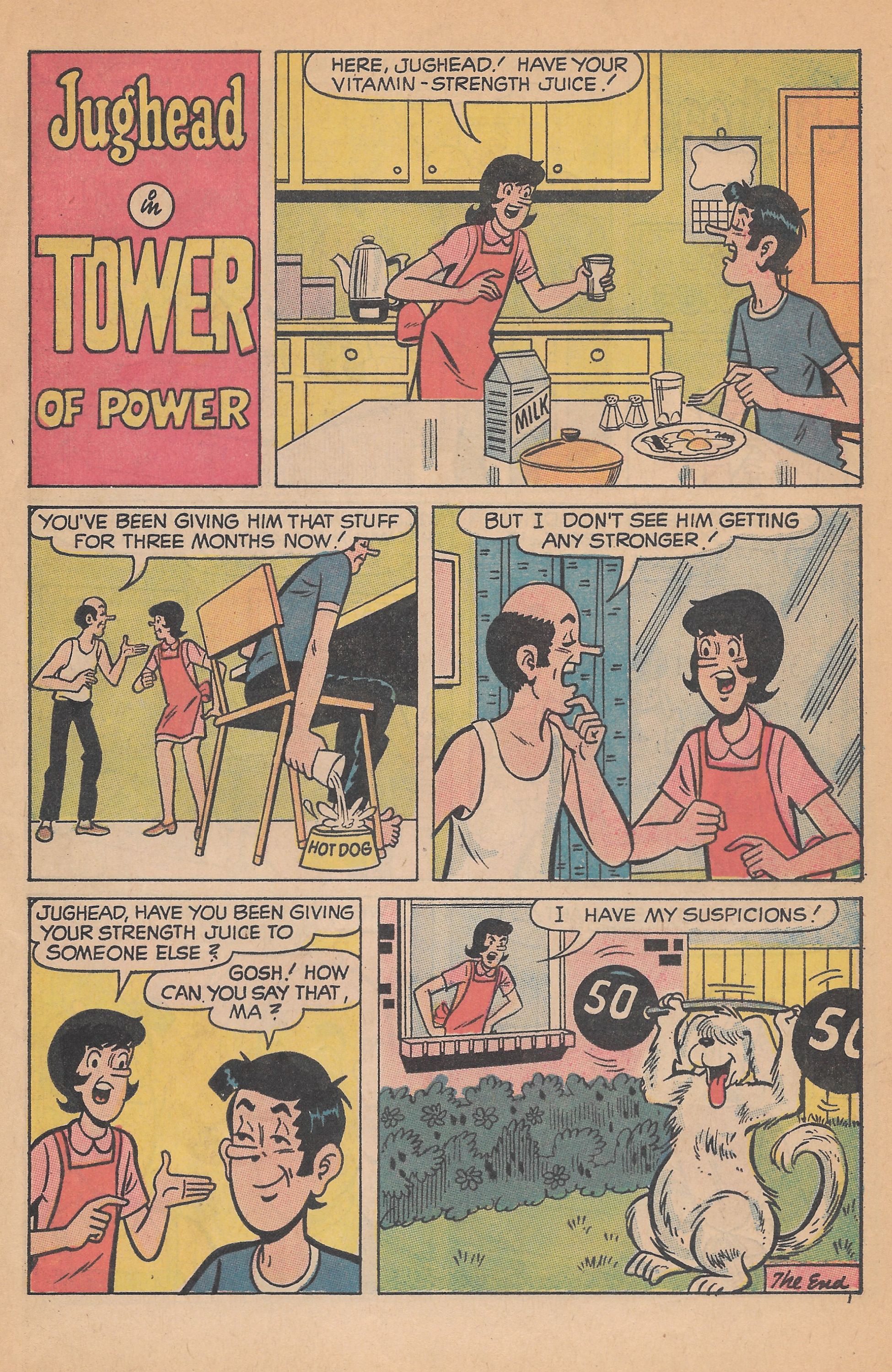 Read online Jughead's Jokes comic -  Issue #19 - 59