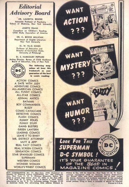 Read online Boy Commandos comic -  Issue #27 - 2