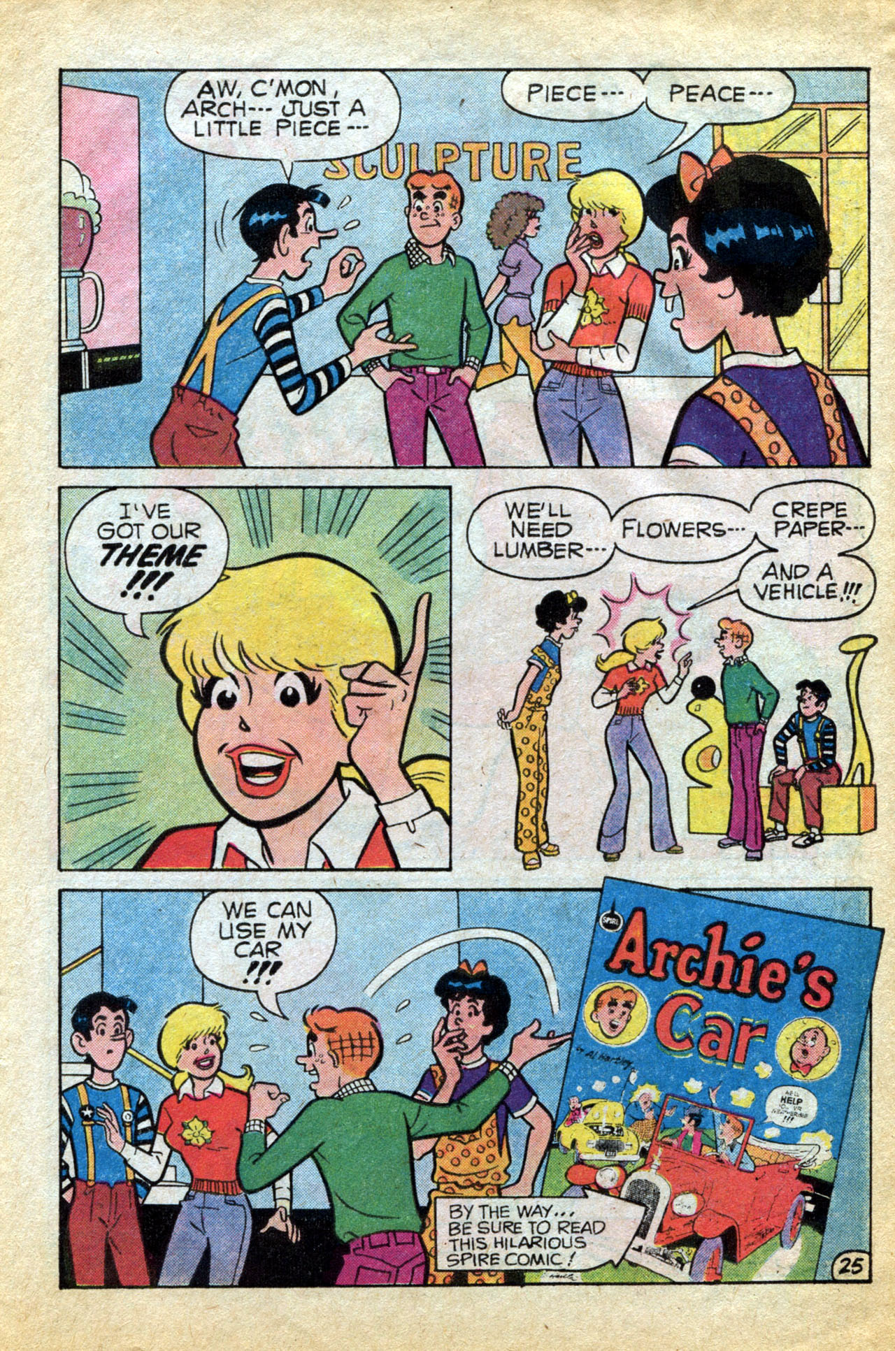 Read online Archie's Festival comic -  Issue # Full - 26