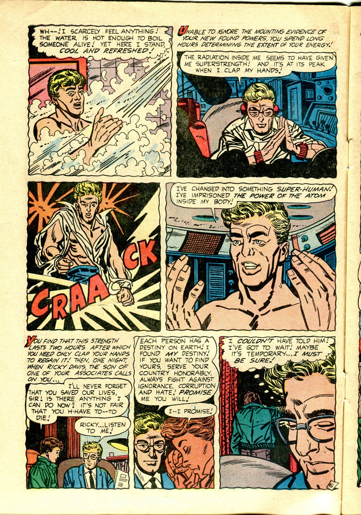 Read online Captain Flash comic -  Issue #1 - 7