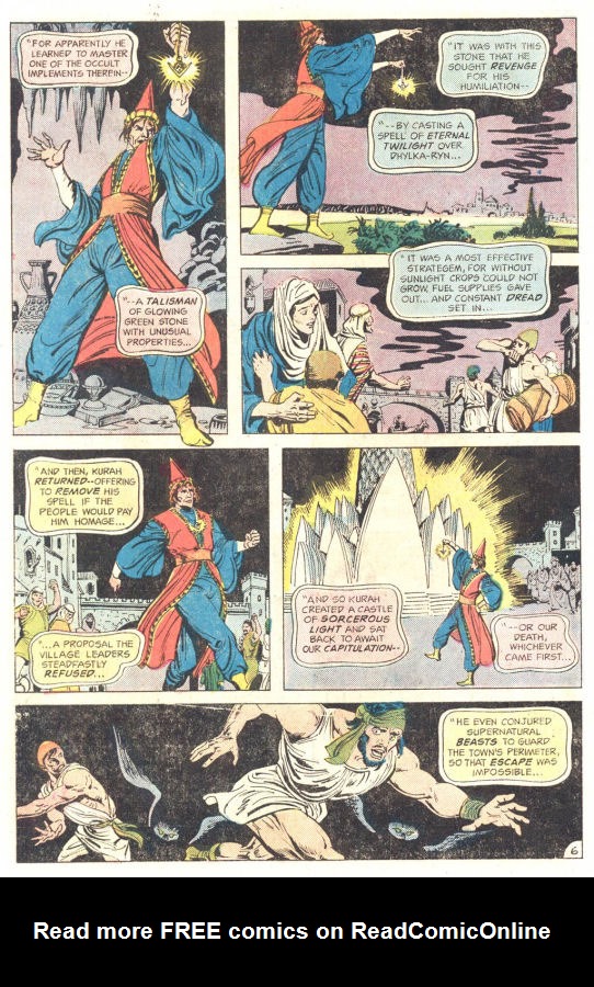Read online Claw  The Unconquered comic -  Issue #6 - 7