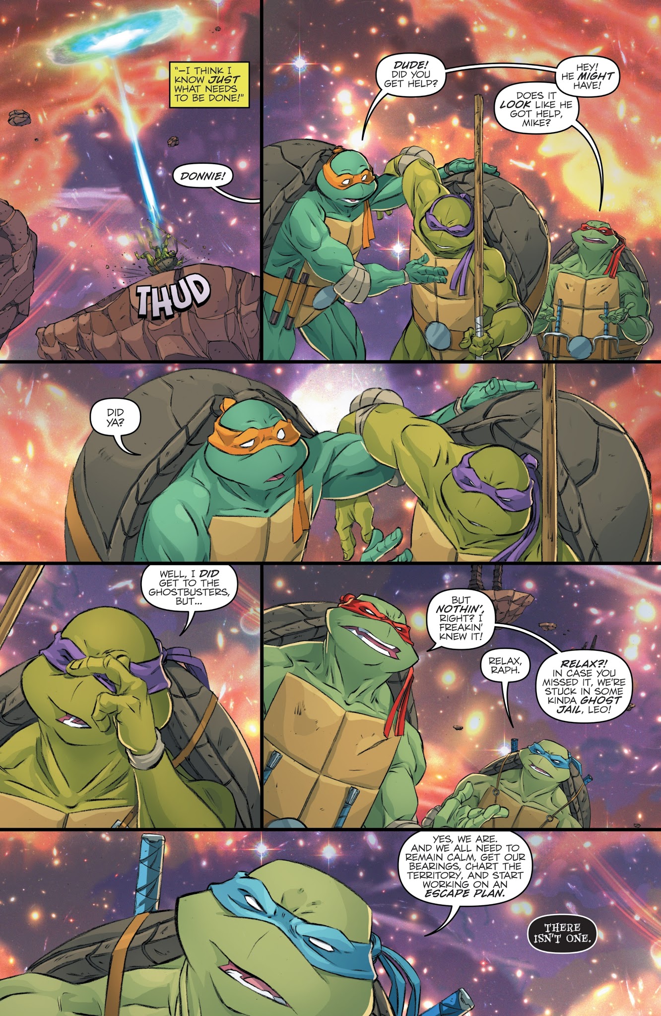 Read online Teenage Mutant Ninja Turtles/Ghostbusters 2 comic -  Issue #1 - 17