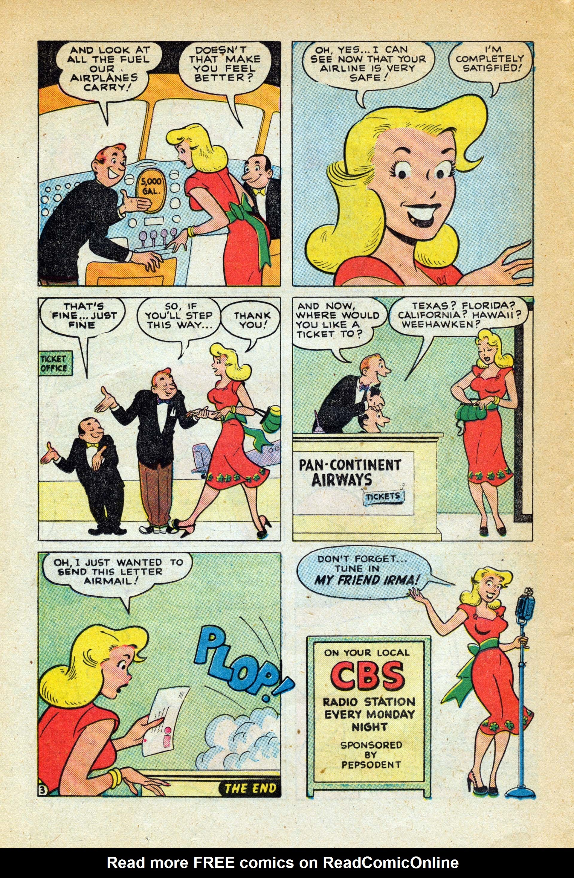 Read online My Friend Irma comic -  Issue #3 - 32