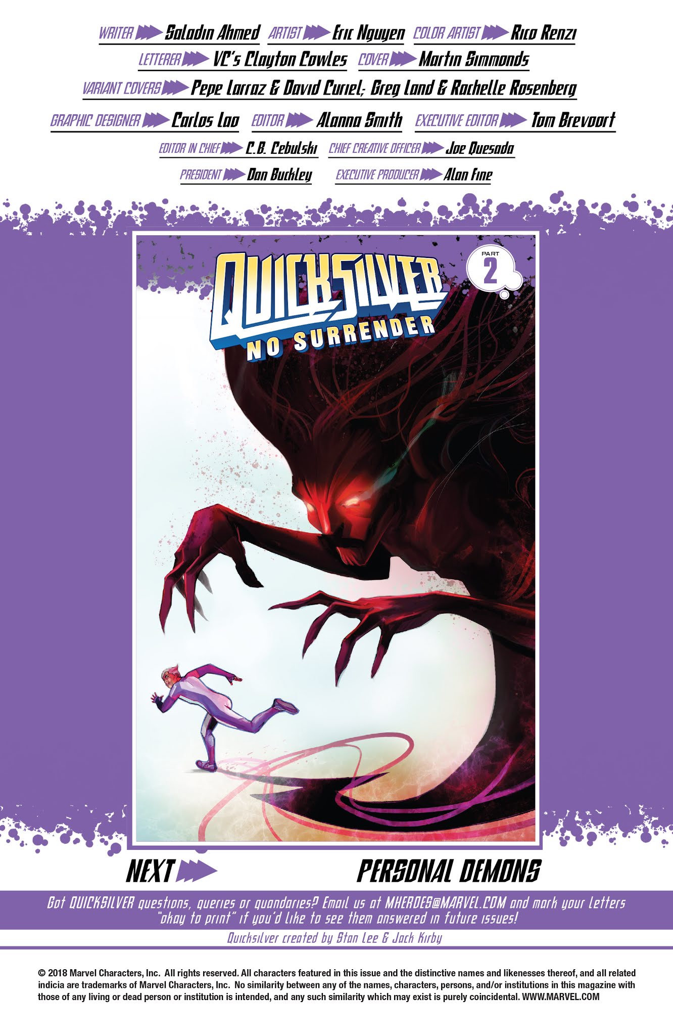 Read online Quicksilver: No Surrender comic -  Issue #1 - 20