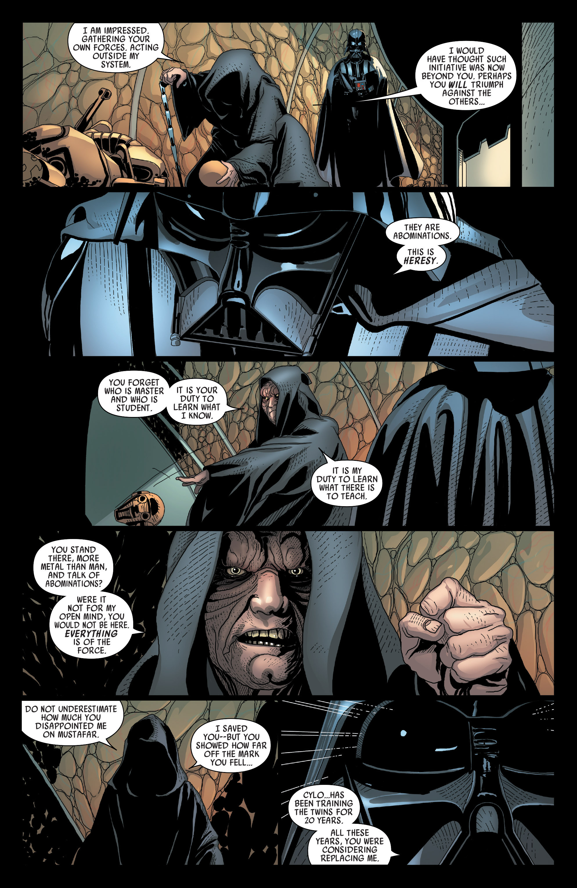 Read online Darth Vader comic -  Issue #6 - 13