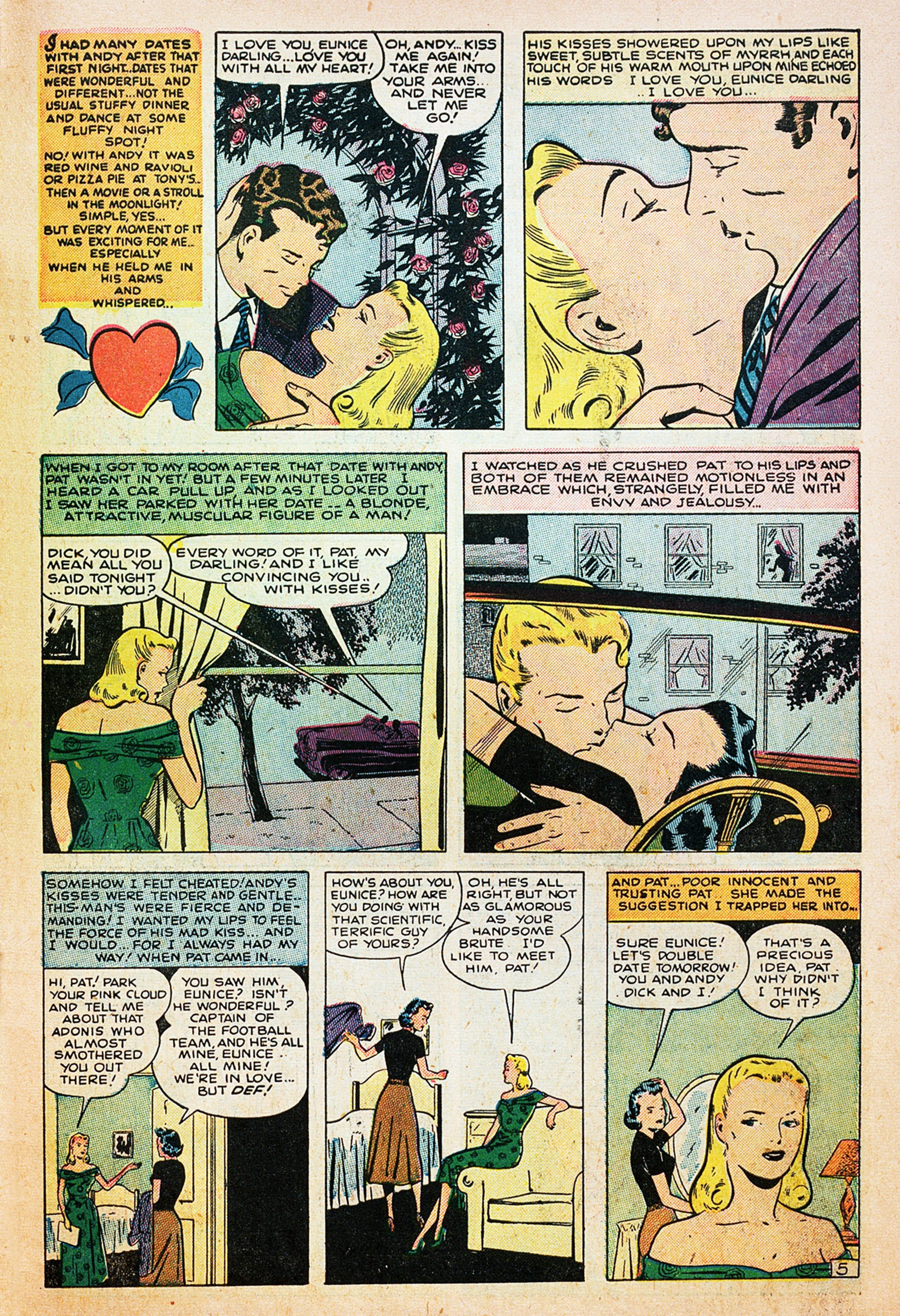 Read online Girl Comics (1949) comic -  Issue #4 - 43