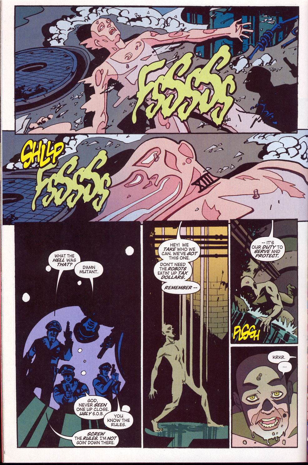 Read online Morlocks comic -  Issue #1 - 12