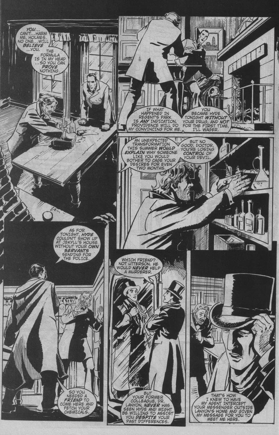 Read online Sherlock Holmes: Dr. Jekyll & Mr. Holmes comic -  Issue # Full - 28
