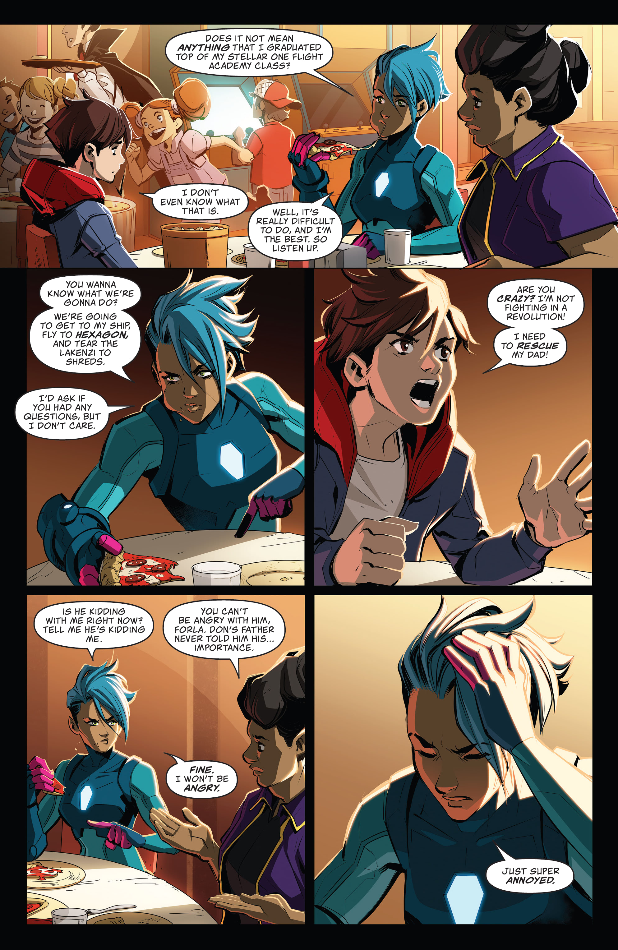 Read online Hexagon comic -  Issue #3 - 11