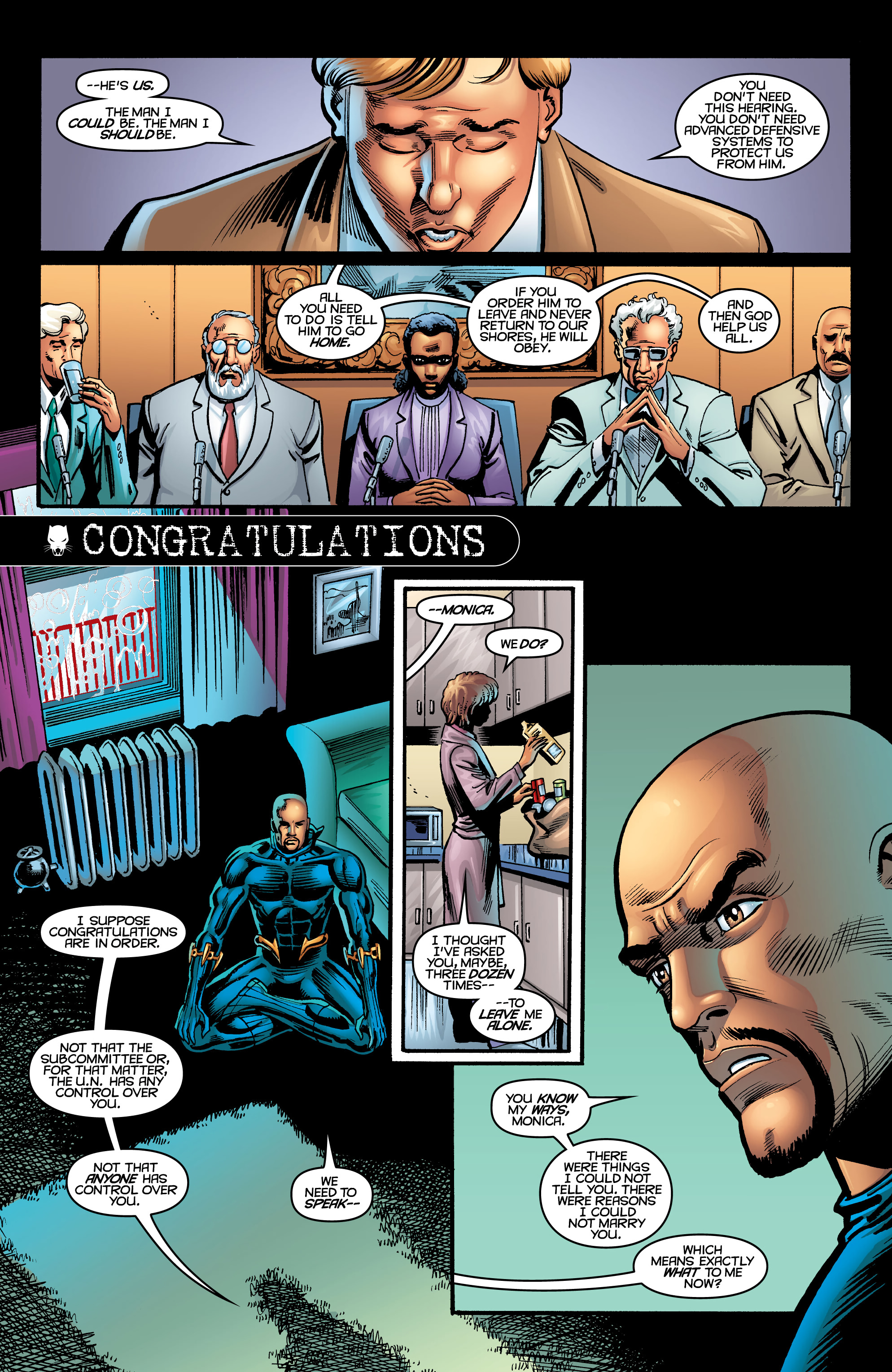 Read online Black Panther by Christopher Priest Omnibus comic -  Issue # TPB (Part 8) - 1